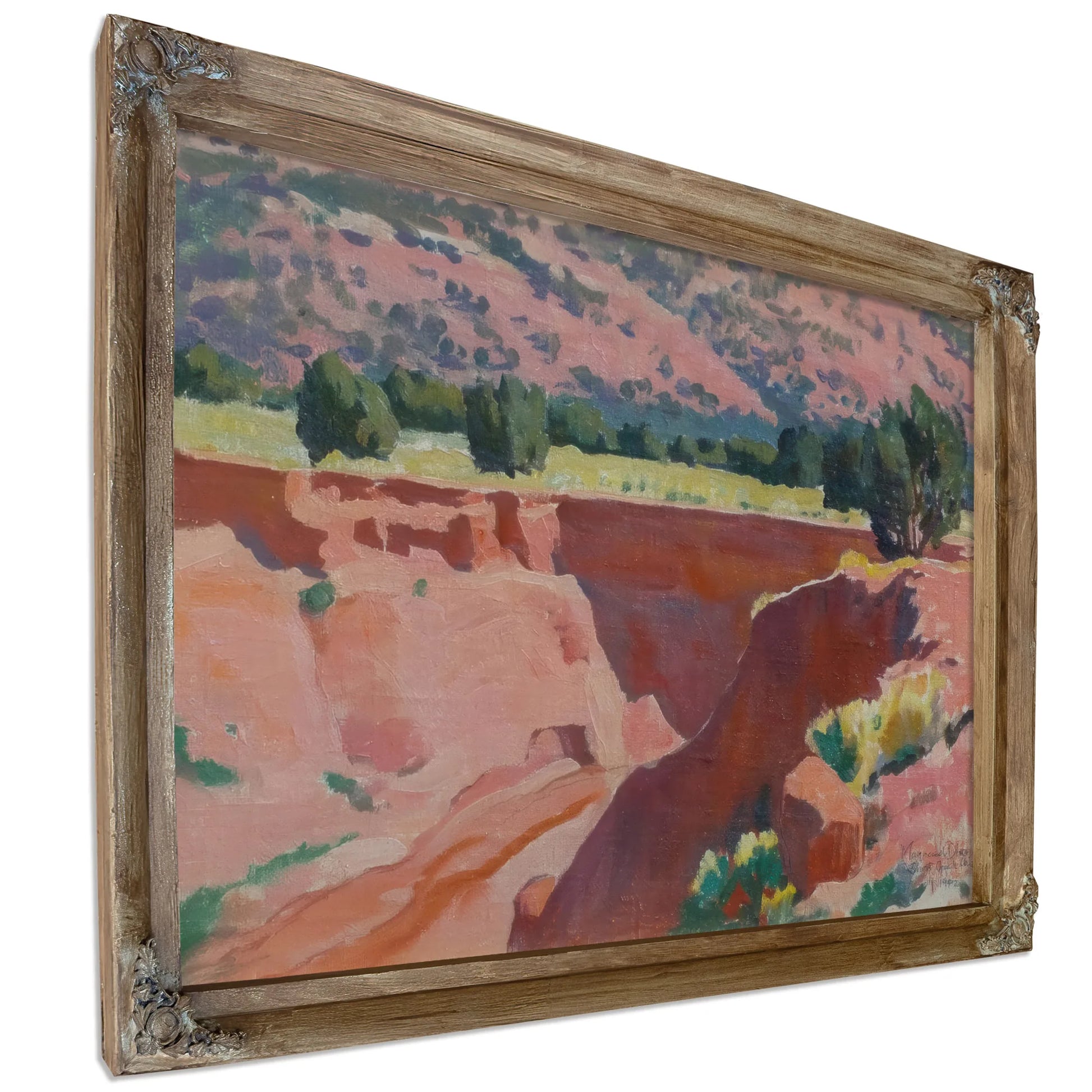 Gorge At Short Creek By Maynard Dixon Fine Art Print