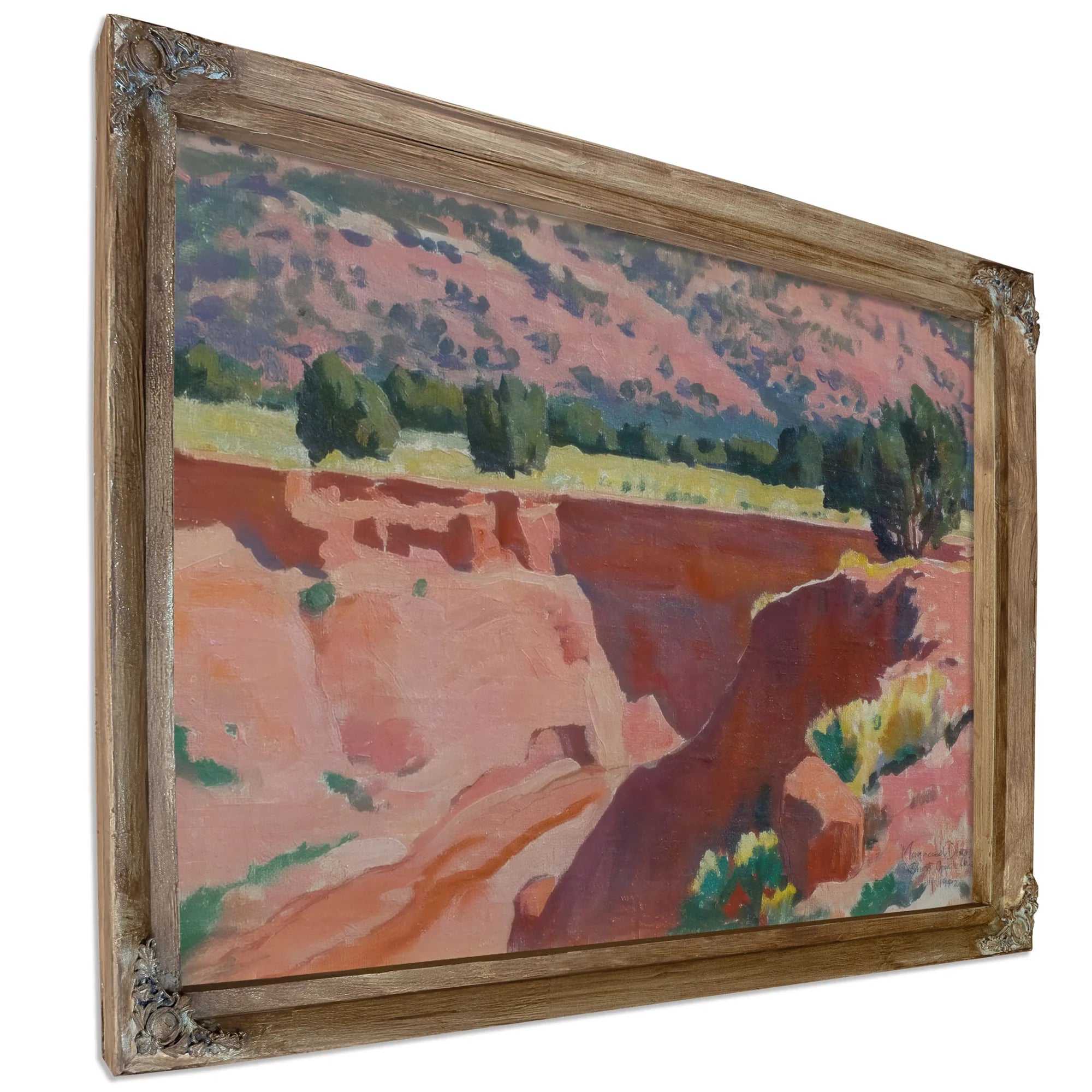 Gorge At Short Creek By Maynard Dixon Fine Art Print