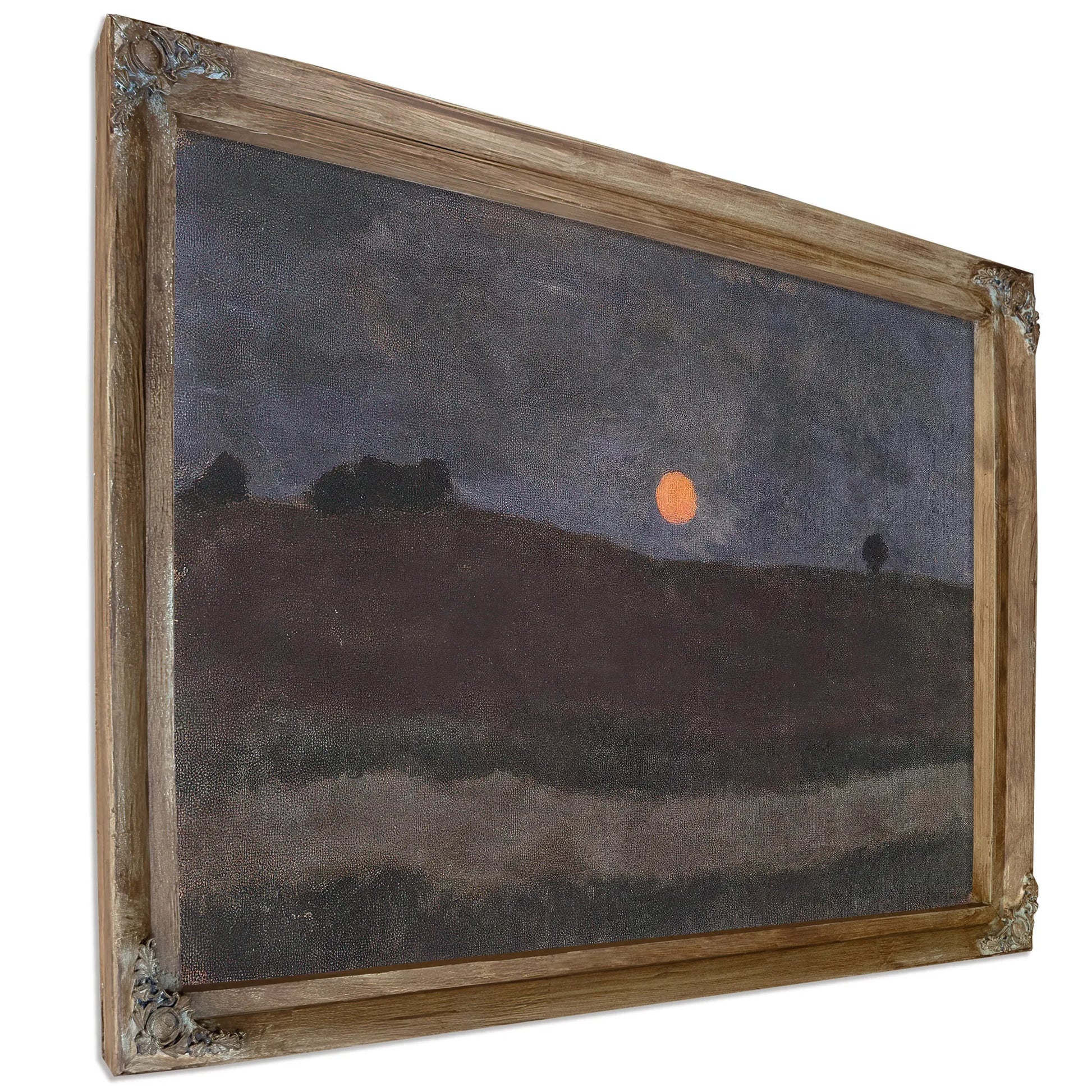 Moonlit Landscape By Paula Modersohn Becker Fine Art Print