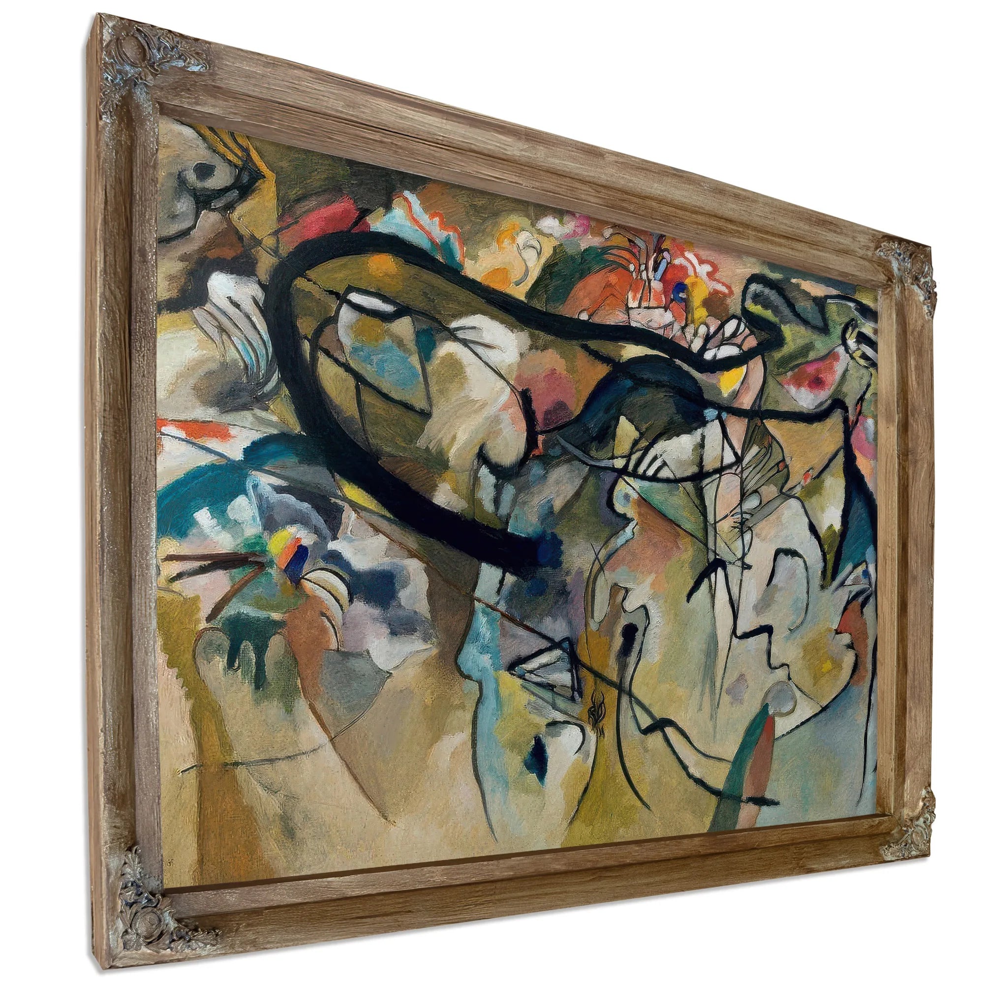 Composition 5 1911 By Wassily Kandinsky Fine Art Print