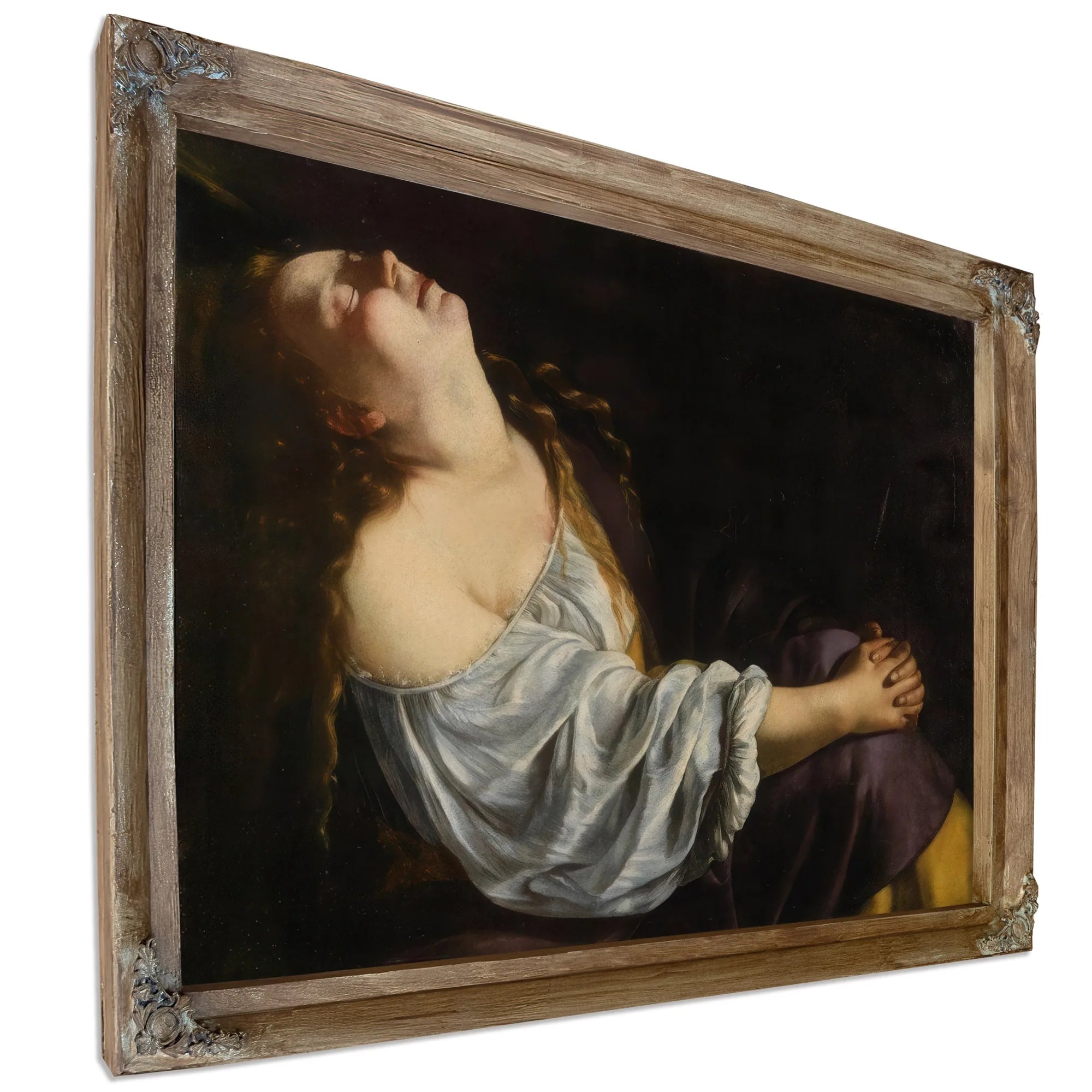 Mary Magdalene 1620 By Artemisia Gentileschi Fine Art Print