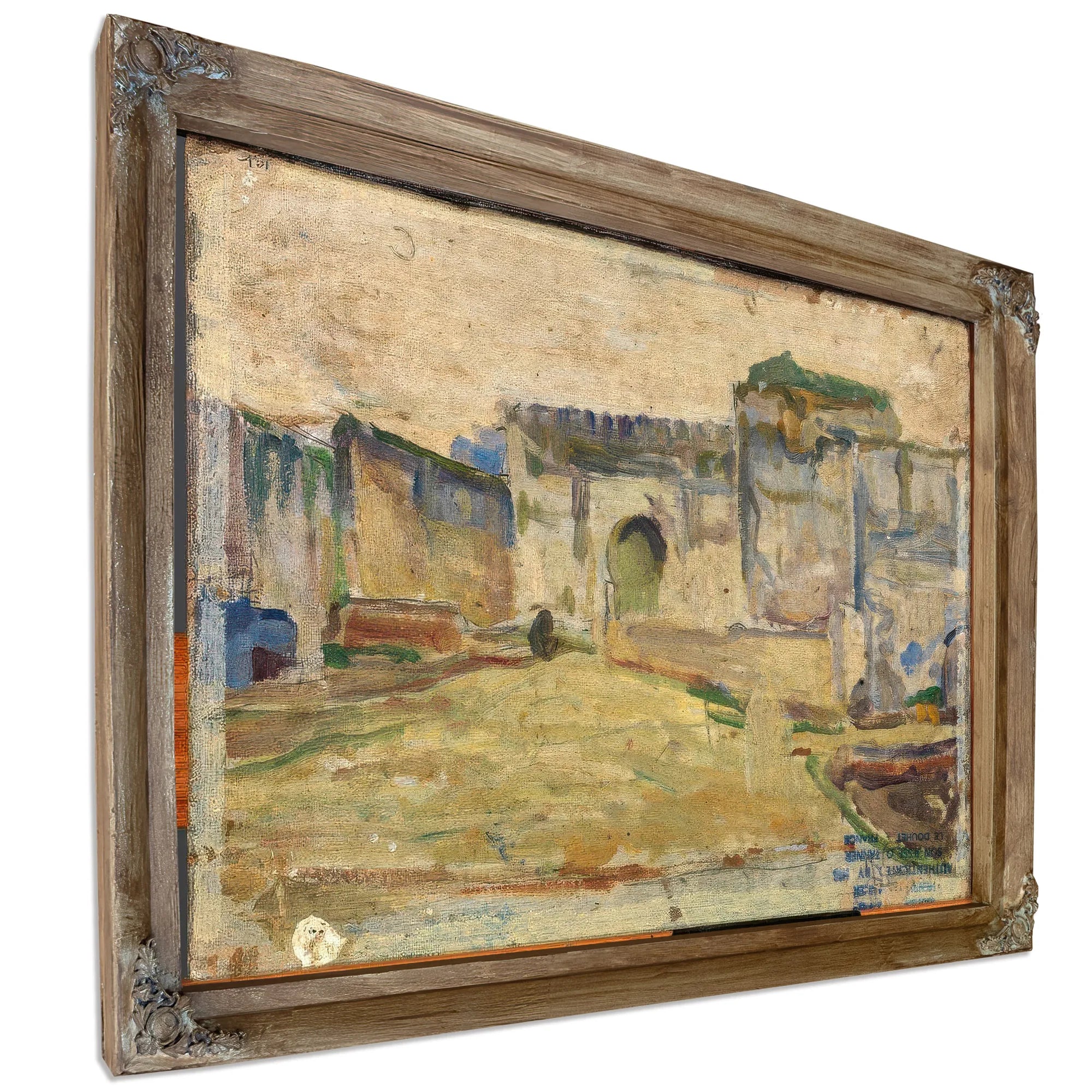 Street Scene, Tangier (Crenelated Architecture) By Henry Ossawa Tanner Fine Art Print