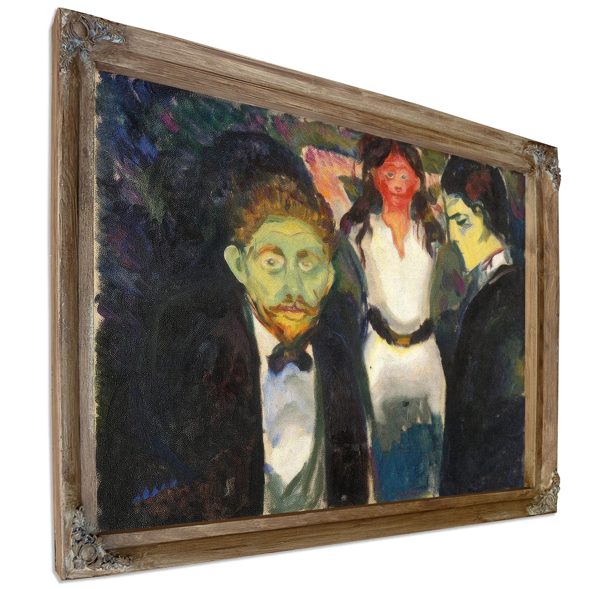 Jealousy 1907 By Edvard Munch Fine Art Print