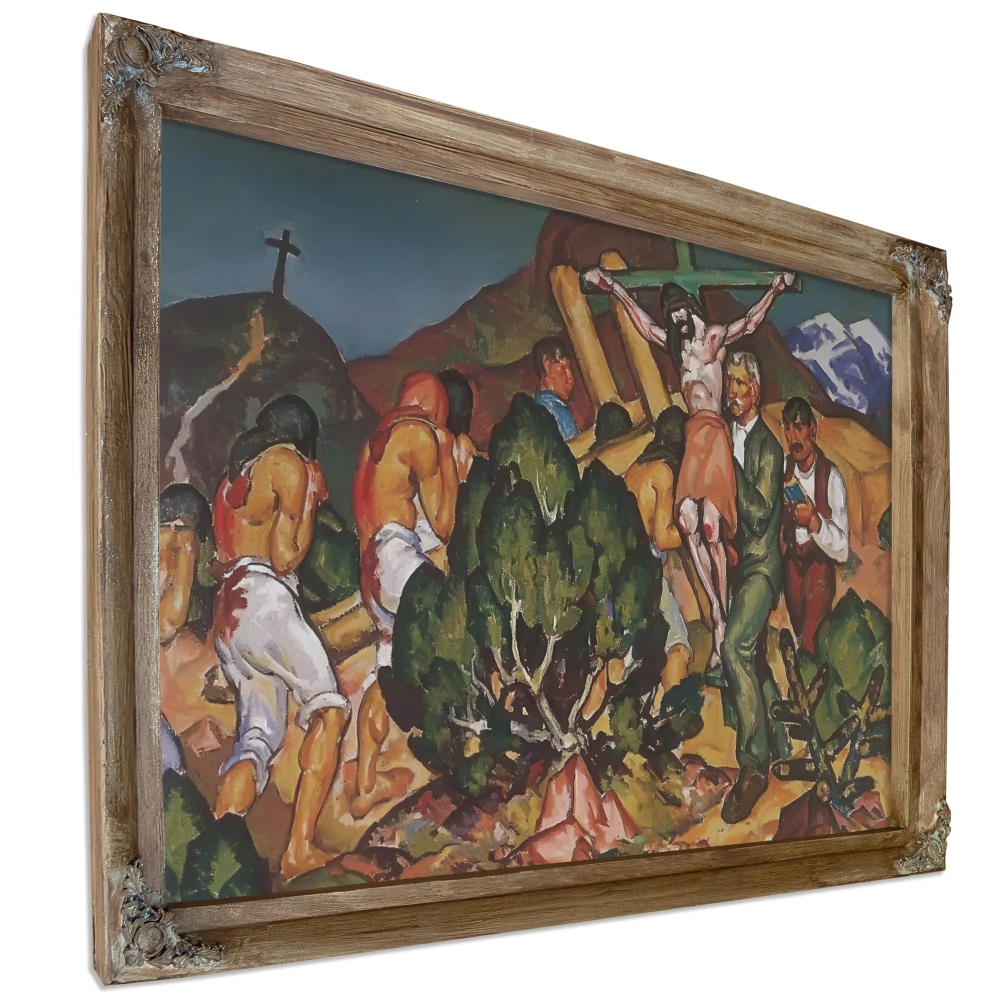 Holy Week In New Mexico Penitente Procession By William Penhallow Henderson Fine Art Print