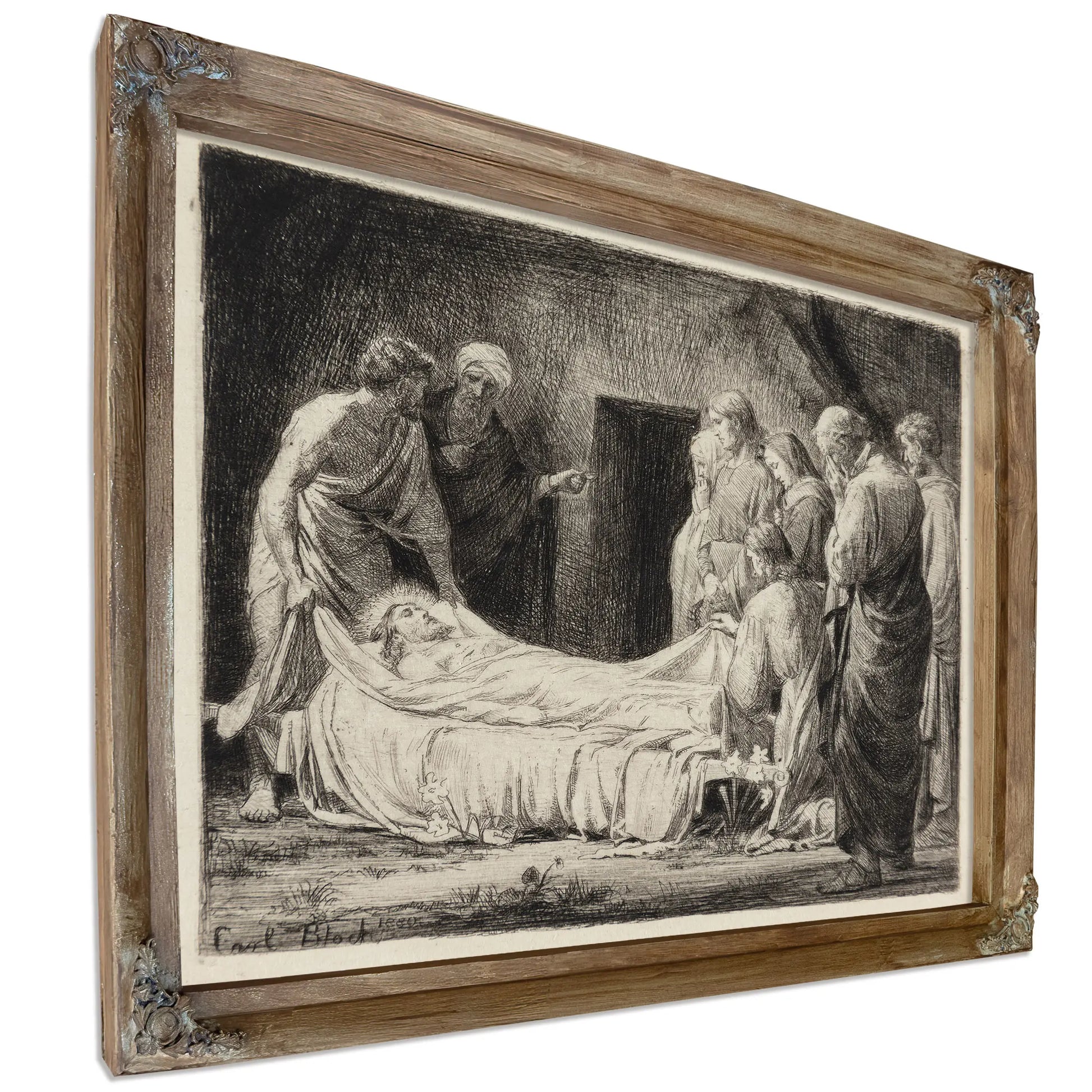 The Entombment Of Christ 19 by Carl Bloch
