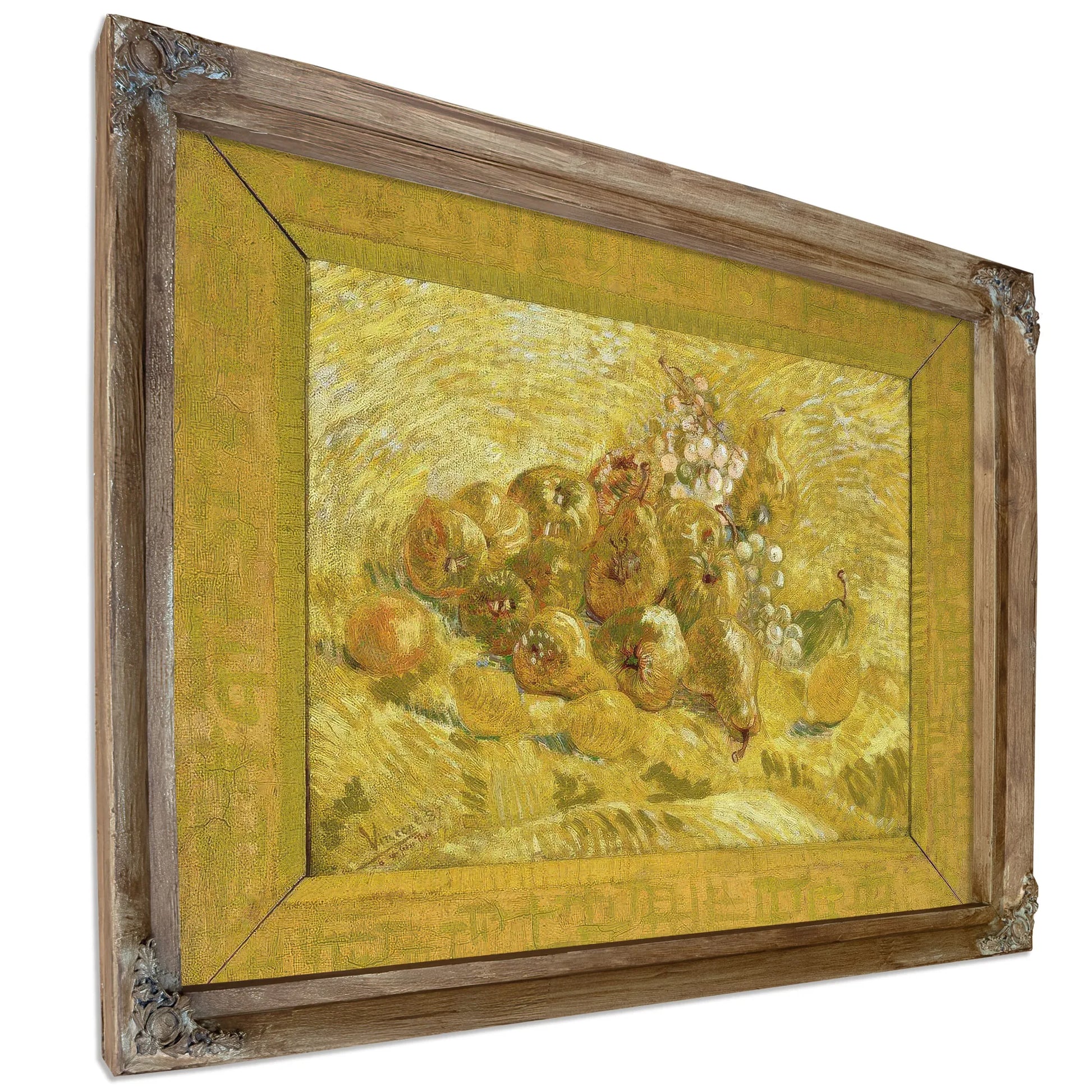 Quinces Lemons Pears And Grapes By Vincent Van Gogh Fine Art Print
