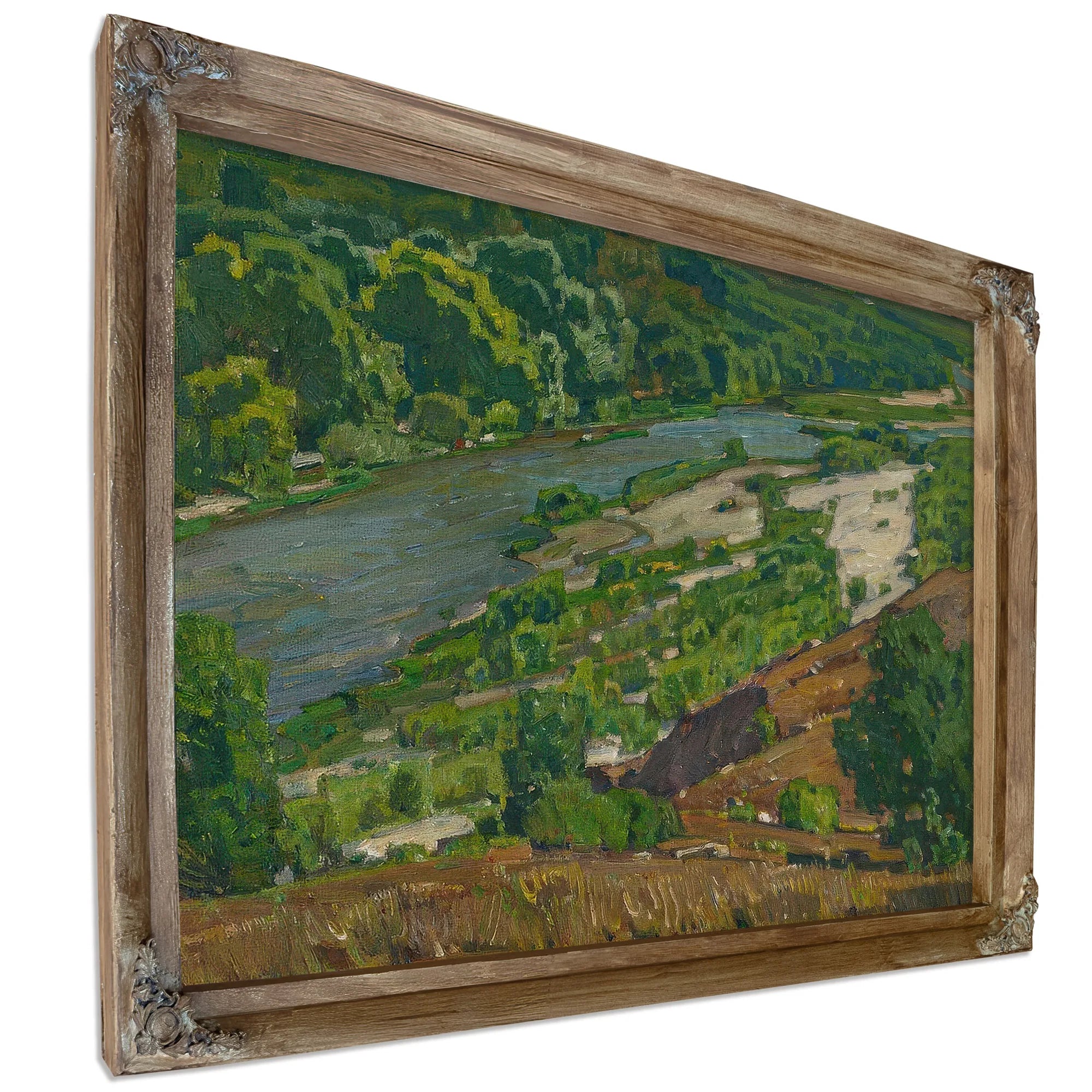Santa Ana River 1928 By William Wendt Fine Art Print
