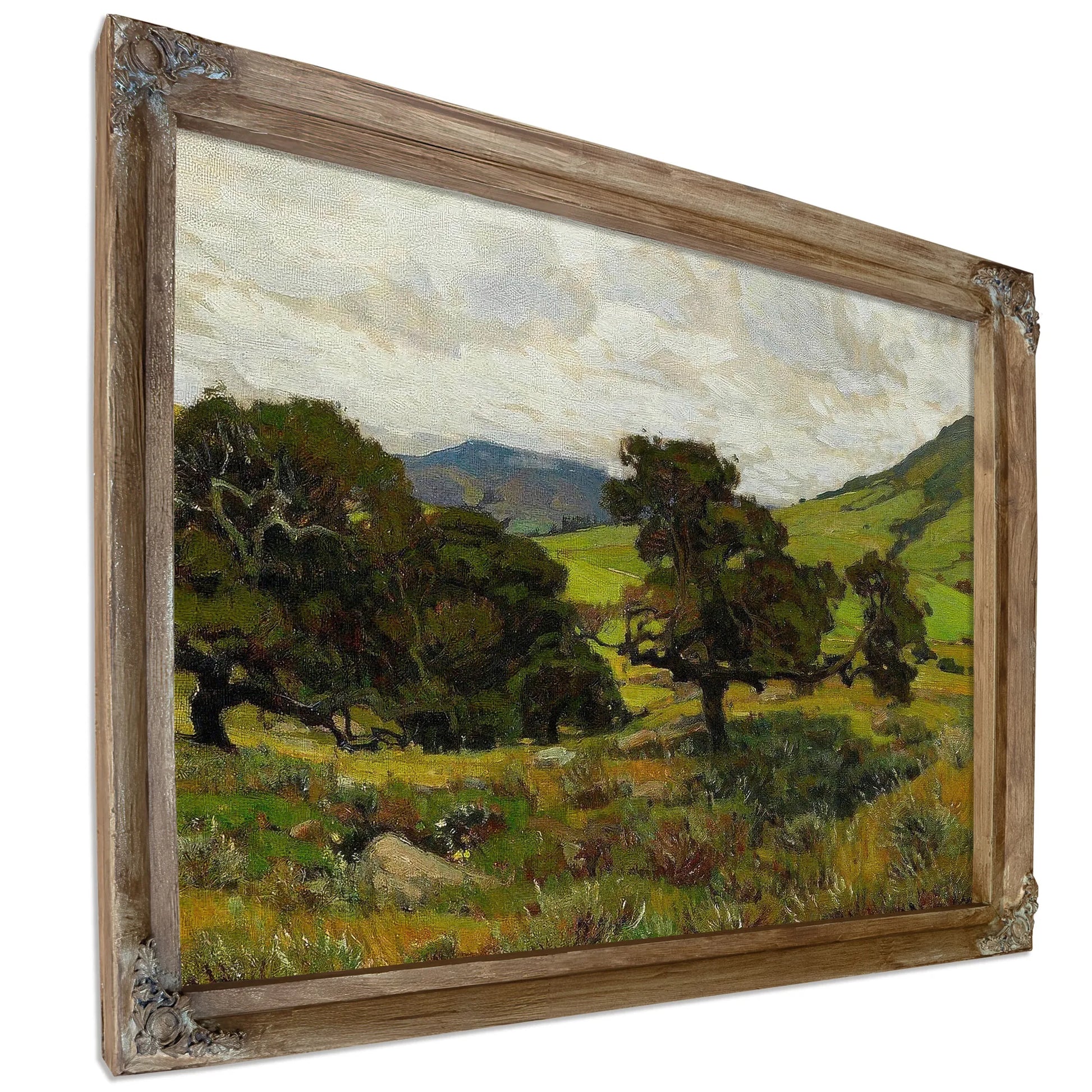 California Hills By William Wendt Fine Art Print