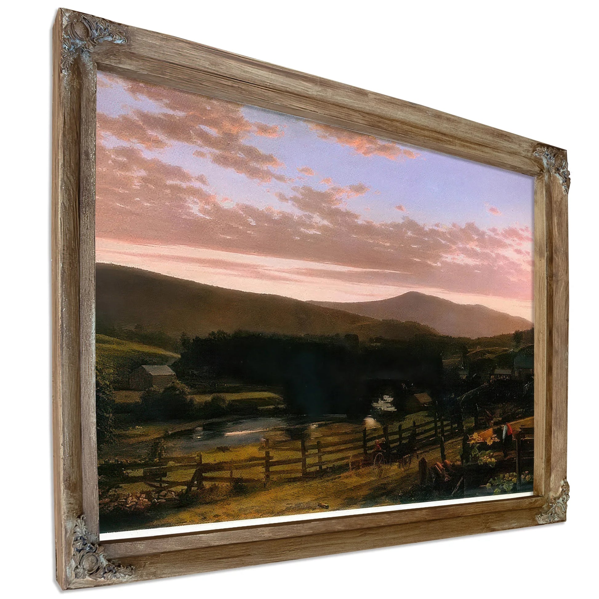 Ira Mountain Vermont By Frederic Edwin Church Fine Art Print
