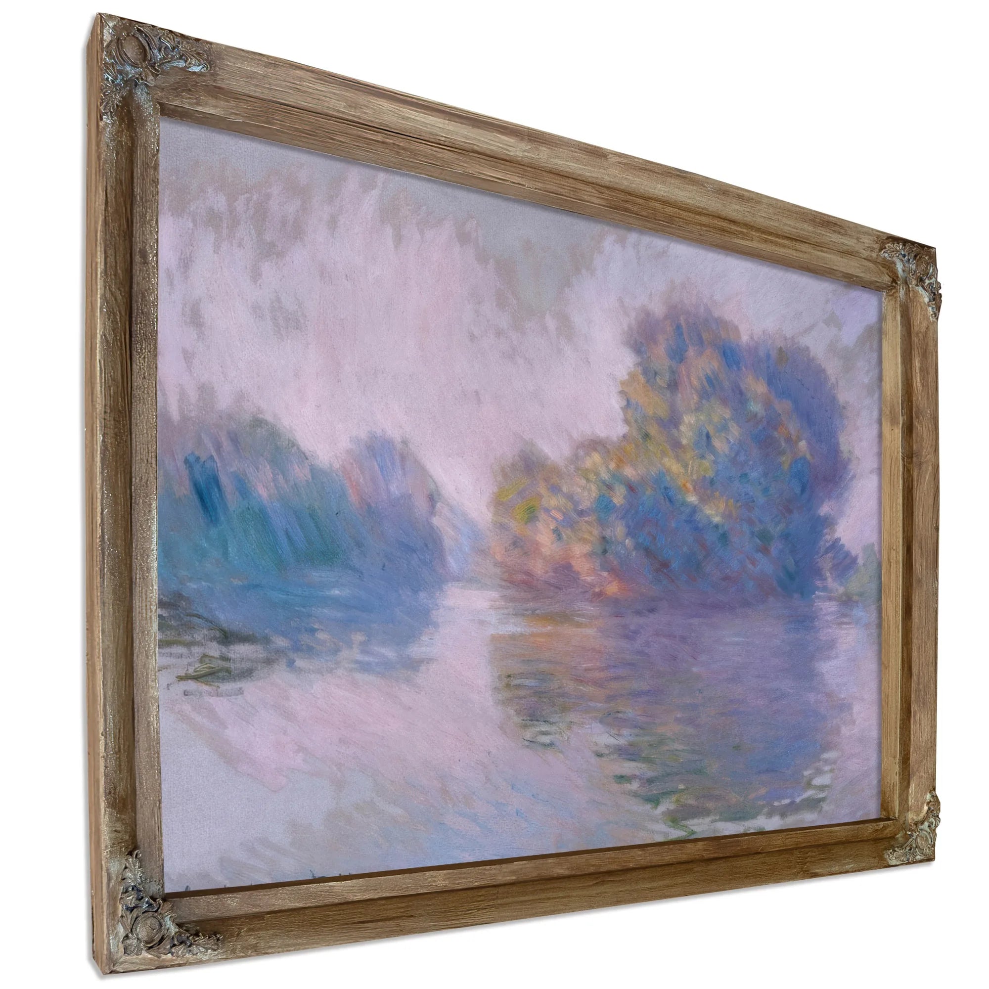 Islands At Port Villez By Claude Monet Fine Art Print