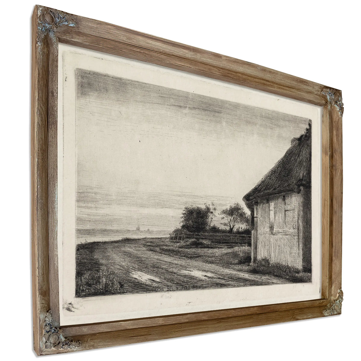 House And Garden By The Sea by Carl Bloch