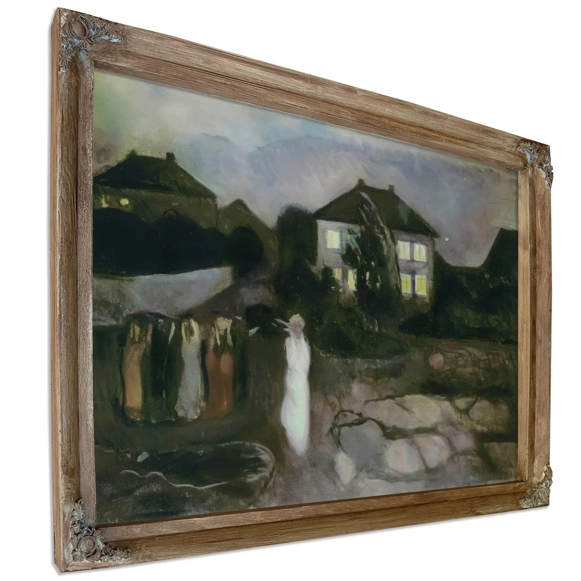 Stormy Night 1893 By Edvard Munch Fine Art Print