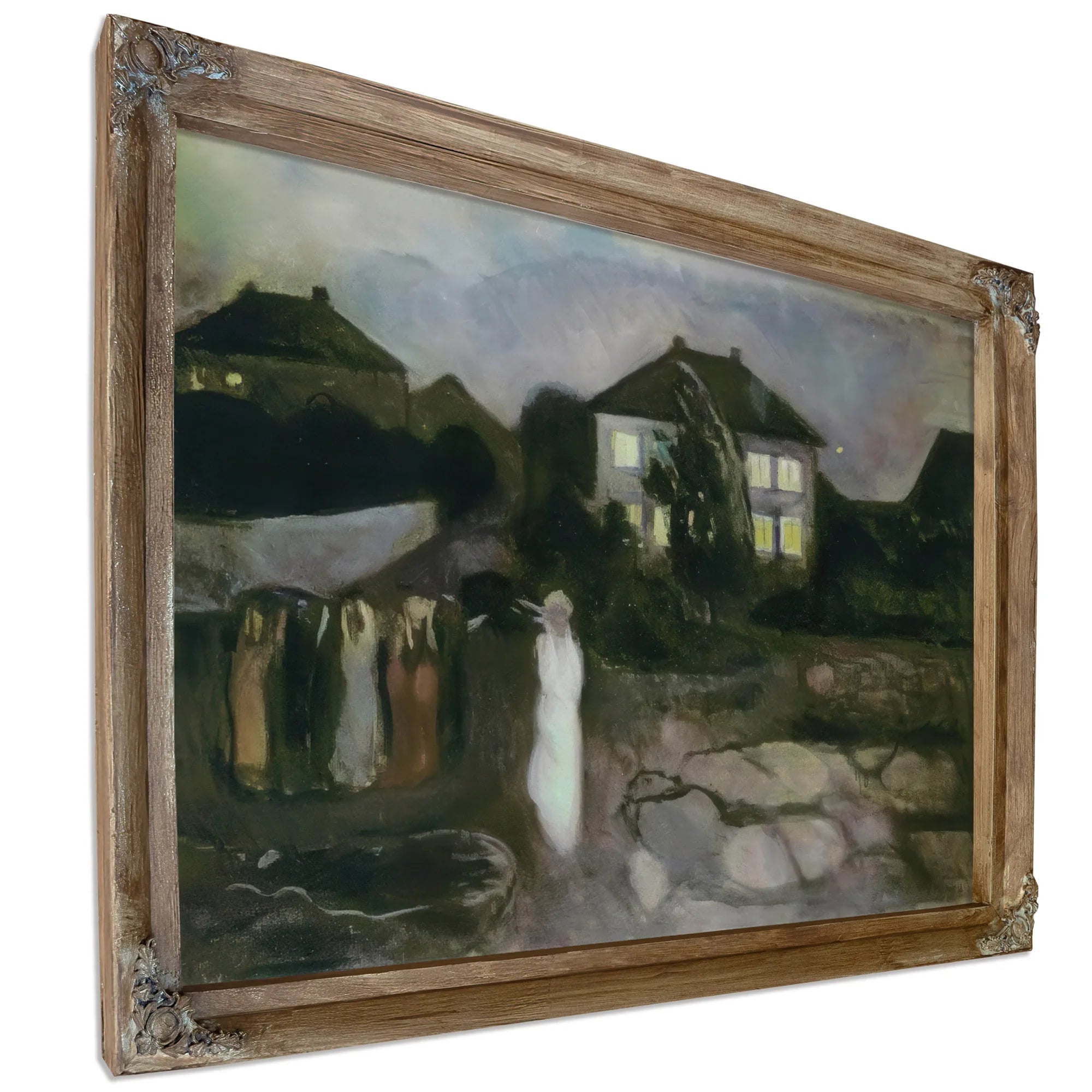 Stormy Night 1893 By Edvard Munch Fine Art Print
