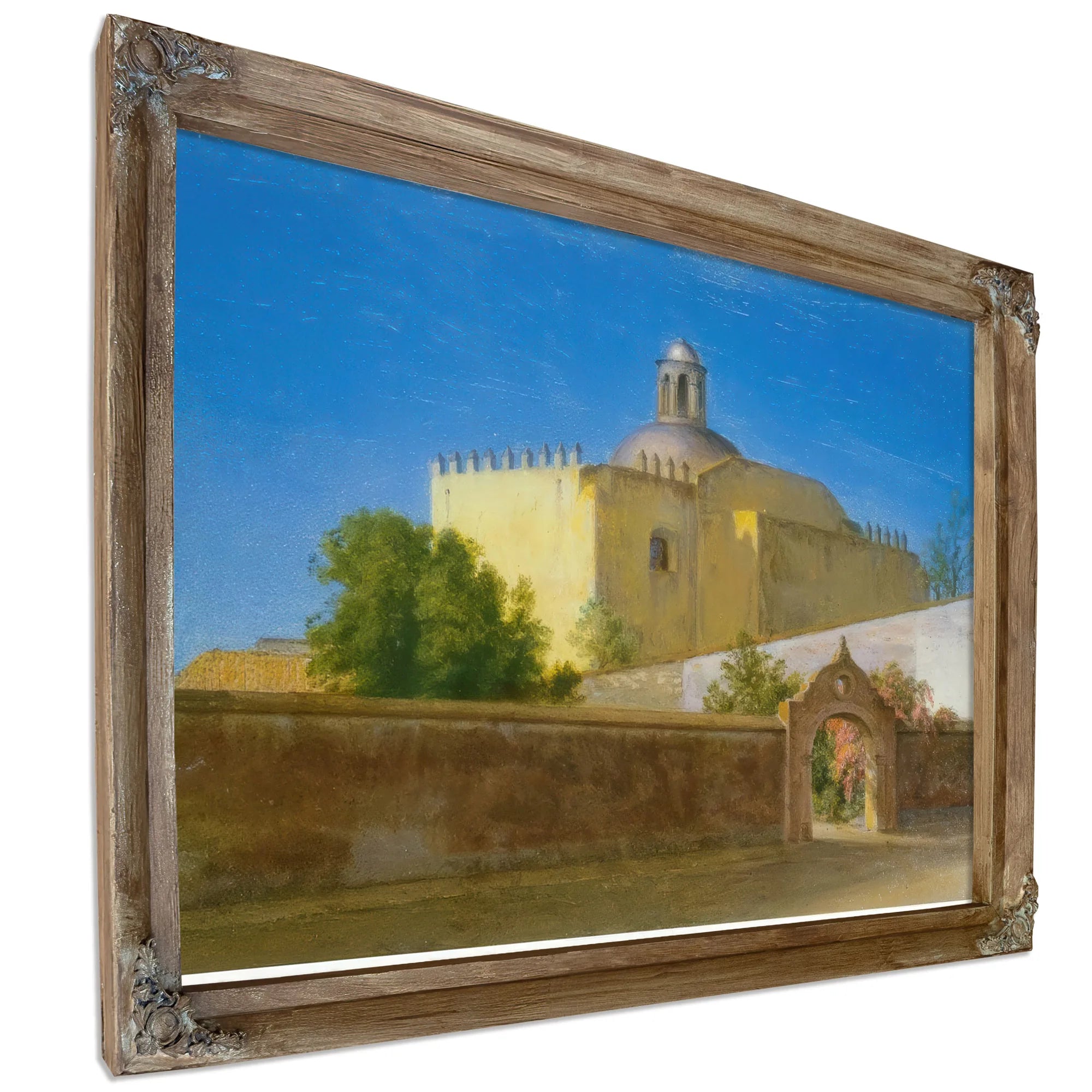 Church Of San Francisco By Frederic Edwin Church Fine Art Print