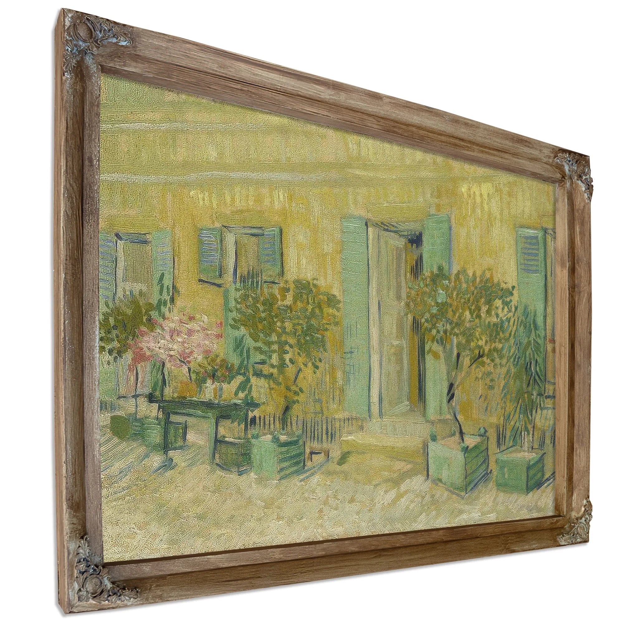 Exterior Of A Restaurant In Asnières By Vincent Van Gogh Fine Art Print