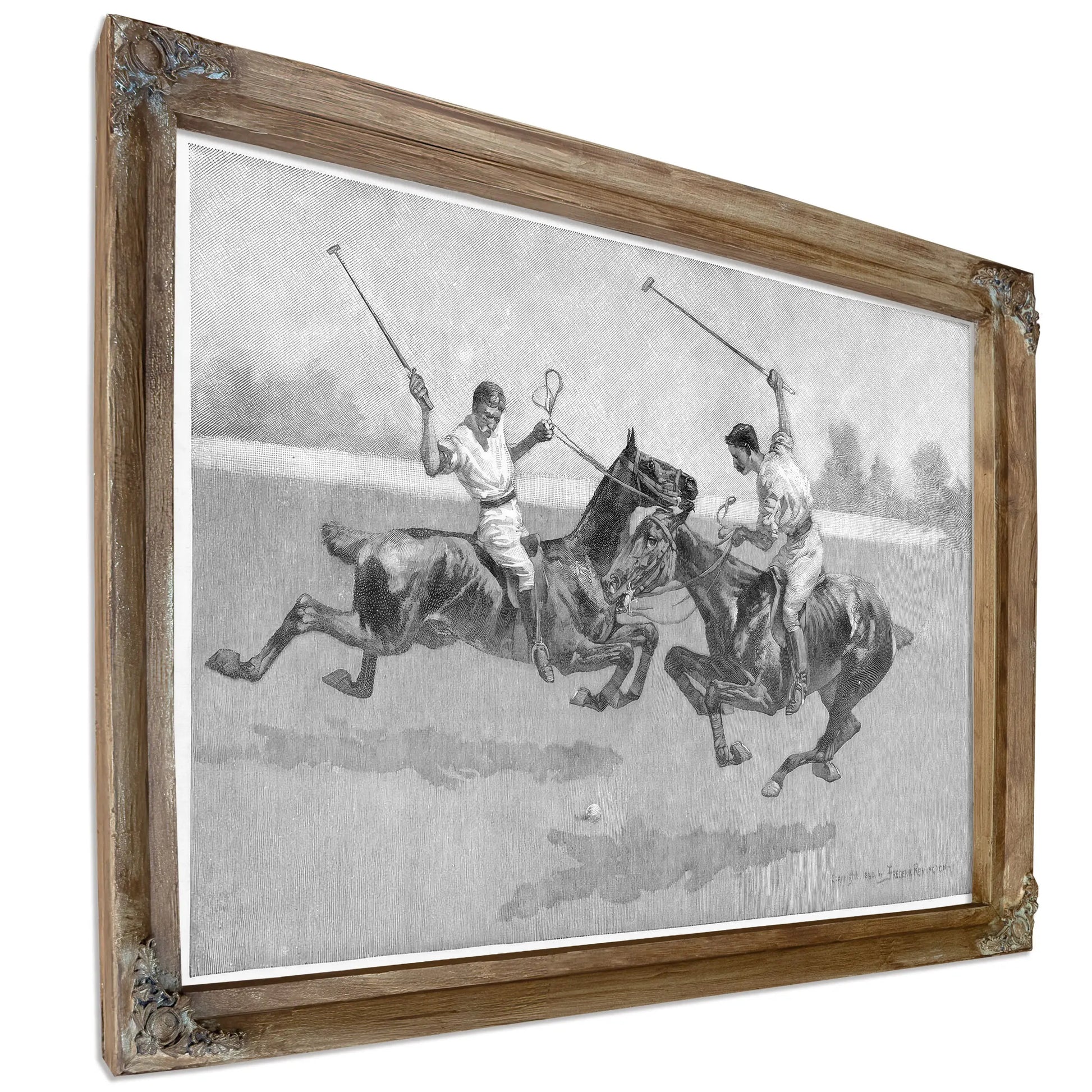 Polo Players by Frederic Remington