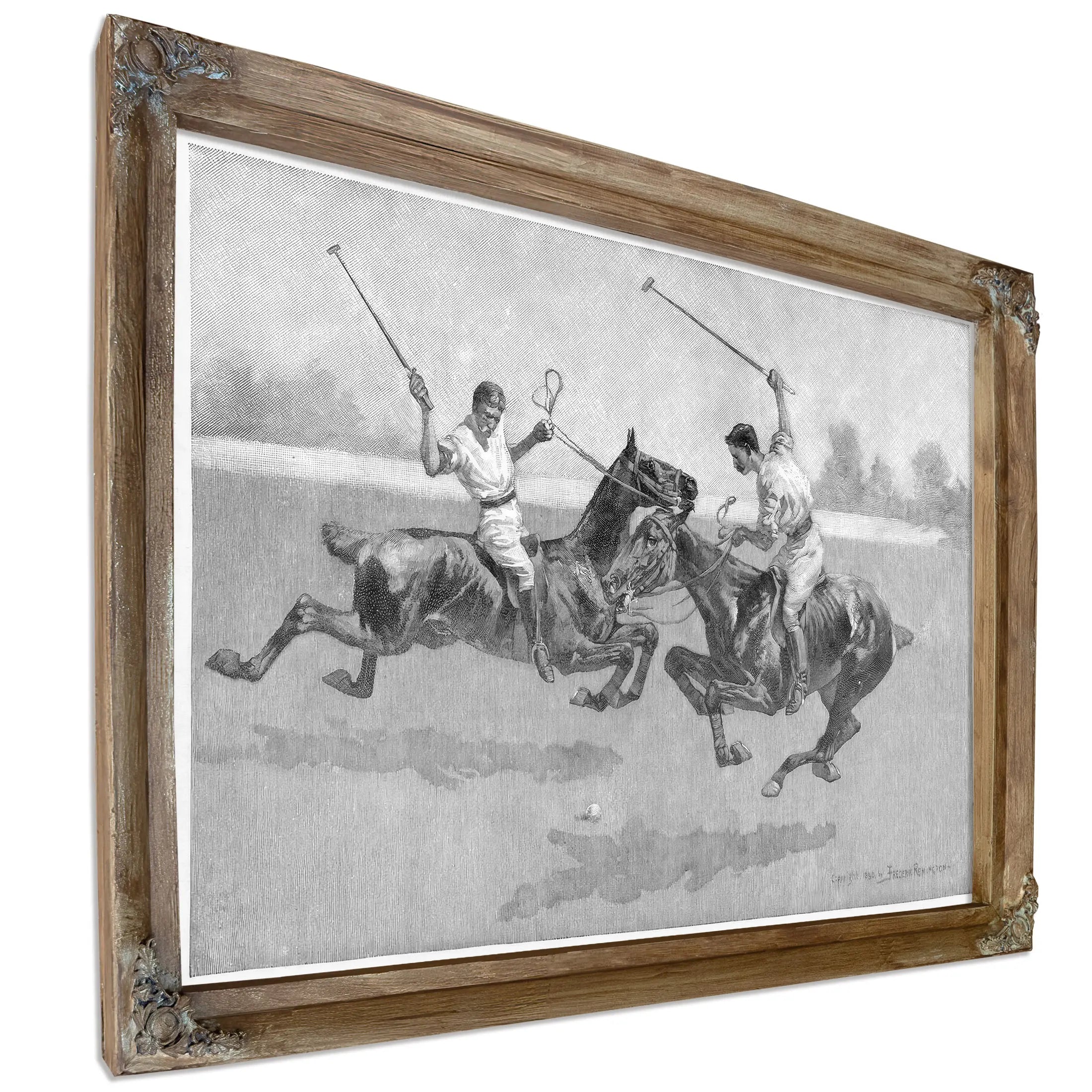 Polo Players by Frederic Remington