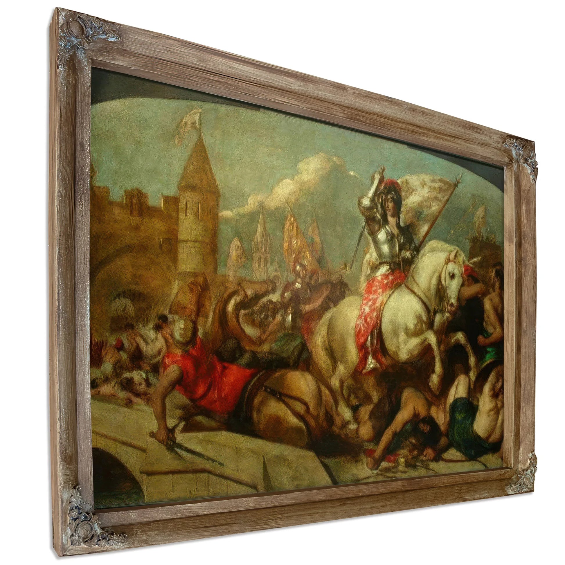 Jeanne D'arc Leaving Orleans By William Etty Fine Art Print