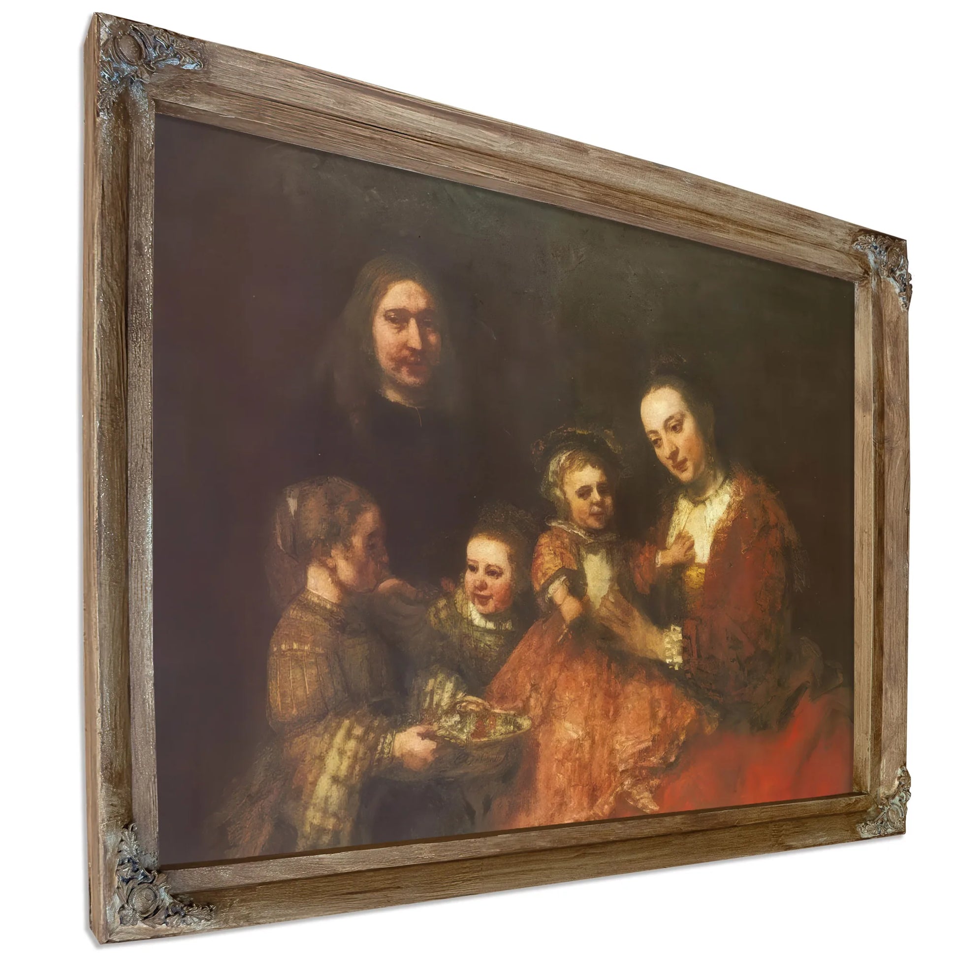 Family Group,C By Rembrandt Fine Art Print