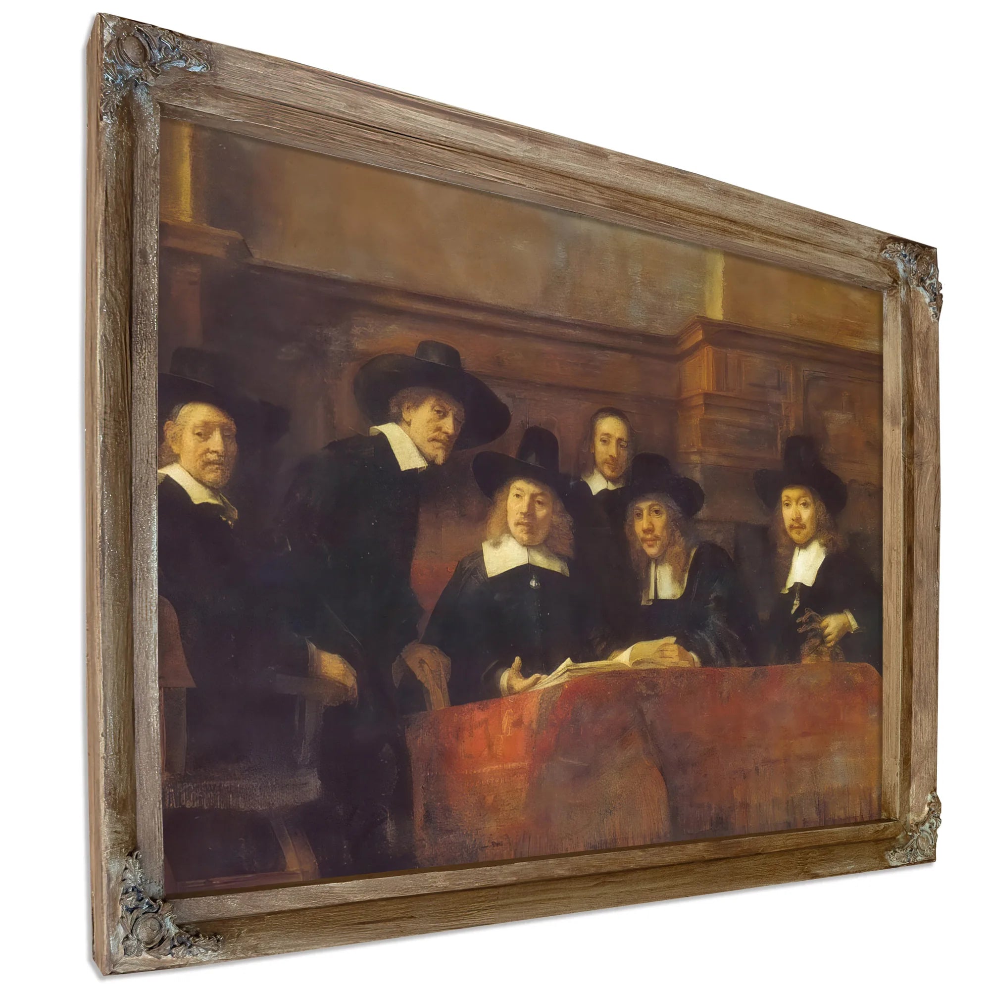 The Syndics Of The Cothmake's Guild, 1662 By Rembrandt Fine Art Print