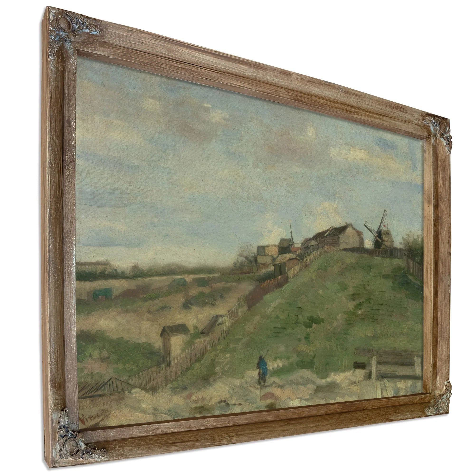 The Hill Of Montmartre With Stone Quarry By Vincent Van Gogh Fine Art Print