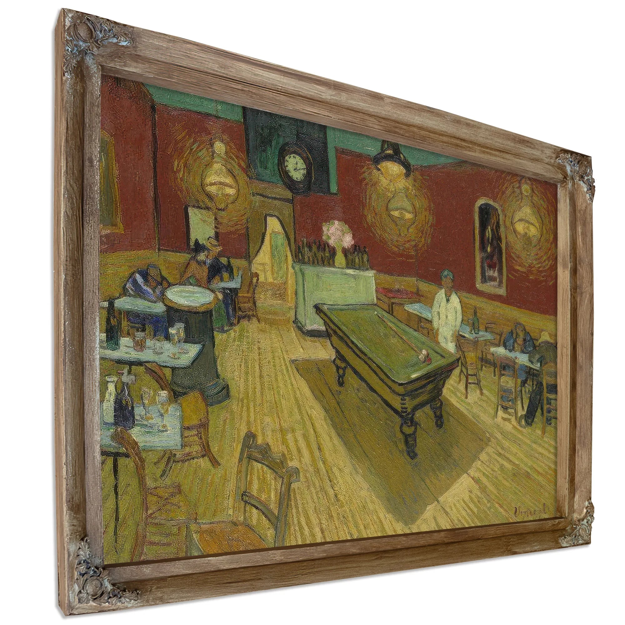 Le Cafe De Nuit (The Night Cafe) By Vincent Van Gogh Fine Art Print