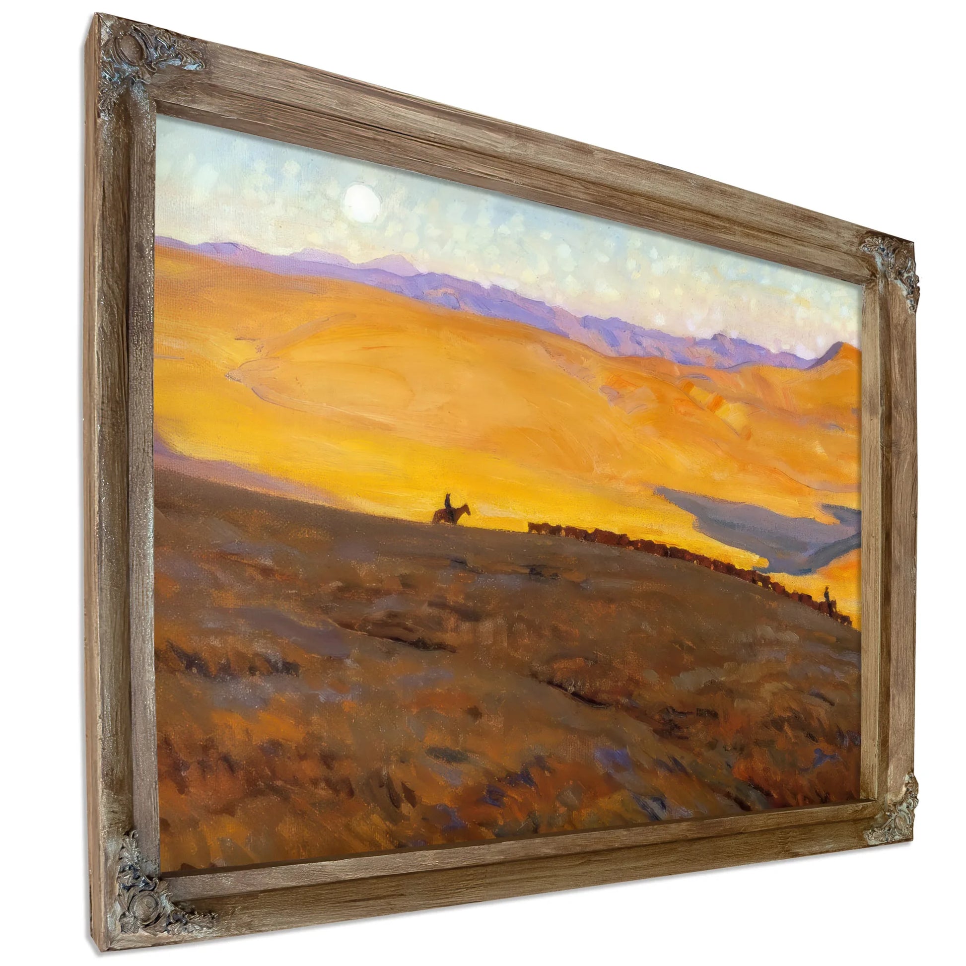 Cattle Country By Maynard Dixon Fine Art Print