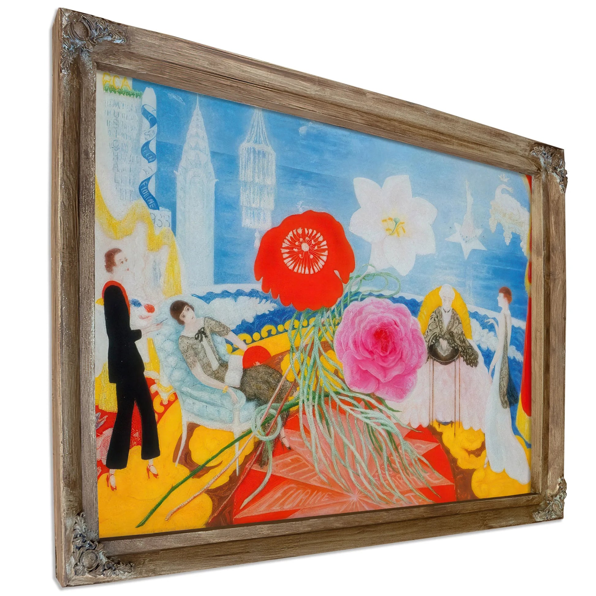 Family Portrait Ii By Florine Stettheimer Fine Art Print