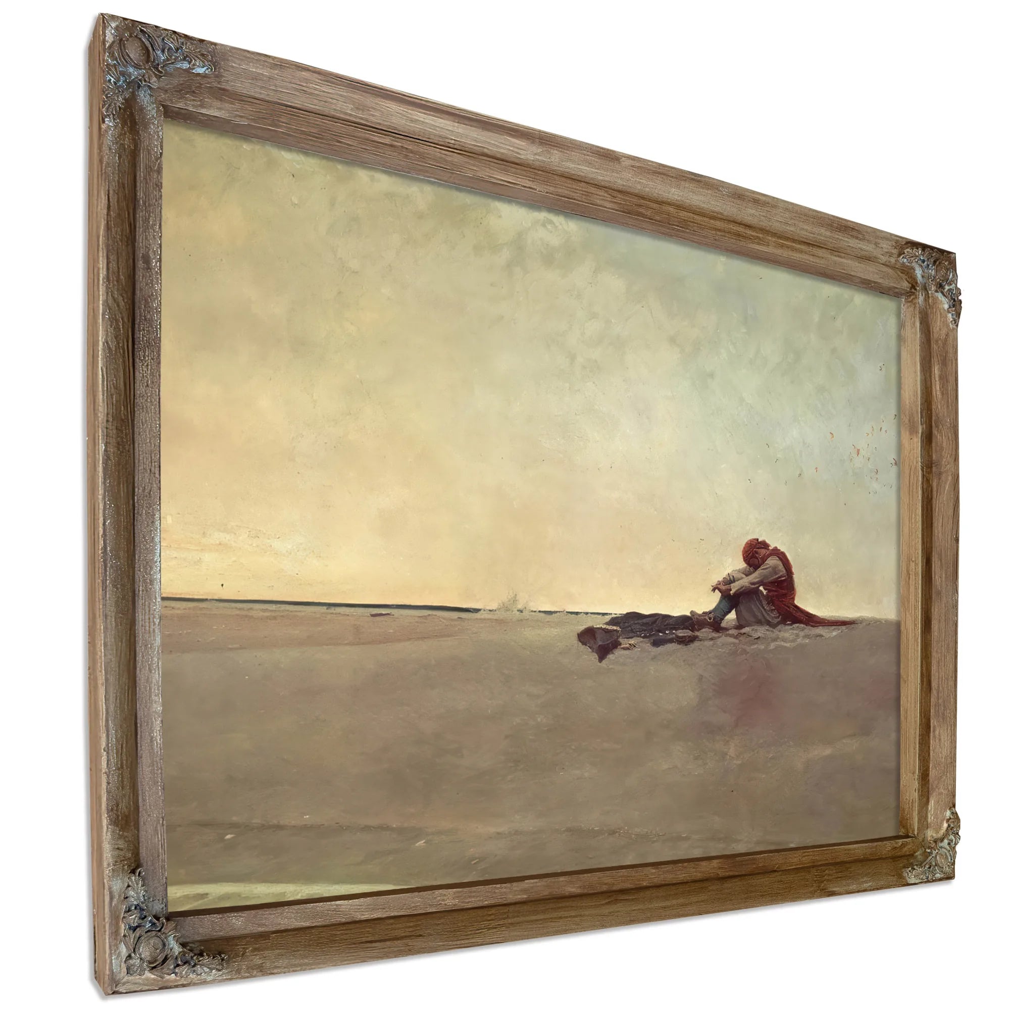 Marooned By Howard Pyle Fine Art Print