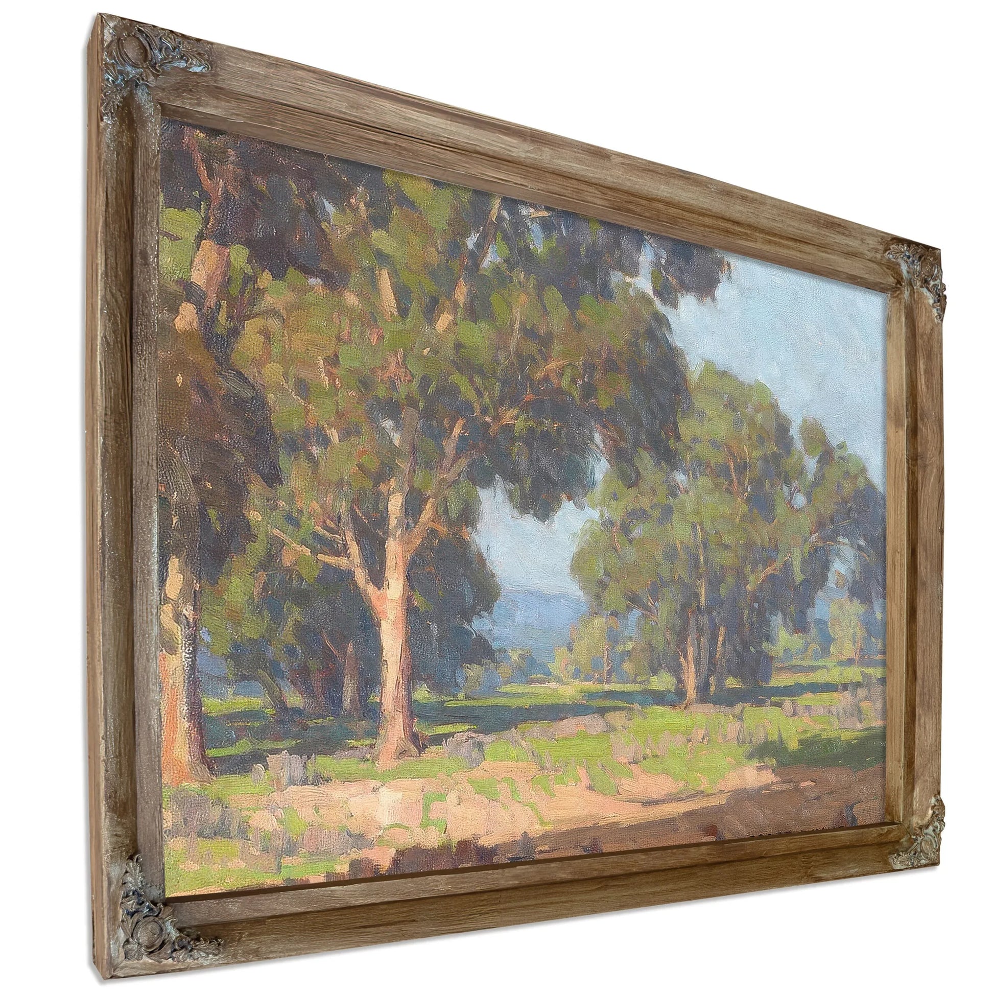 A Grove Of Trees In The Valley By Edgar Payne Fine Art Print
