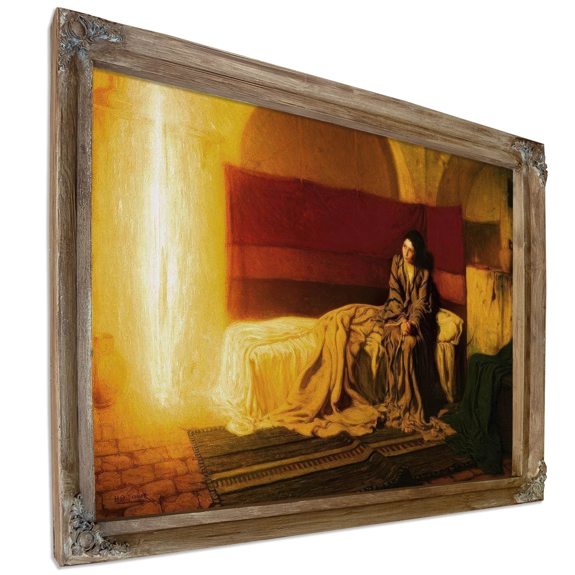 The Annunciation 1898 By Henry Ossawa Tanner Fine Art Print