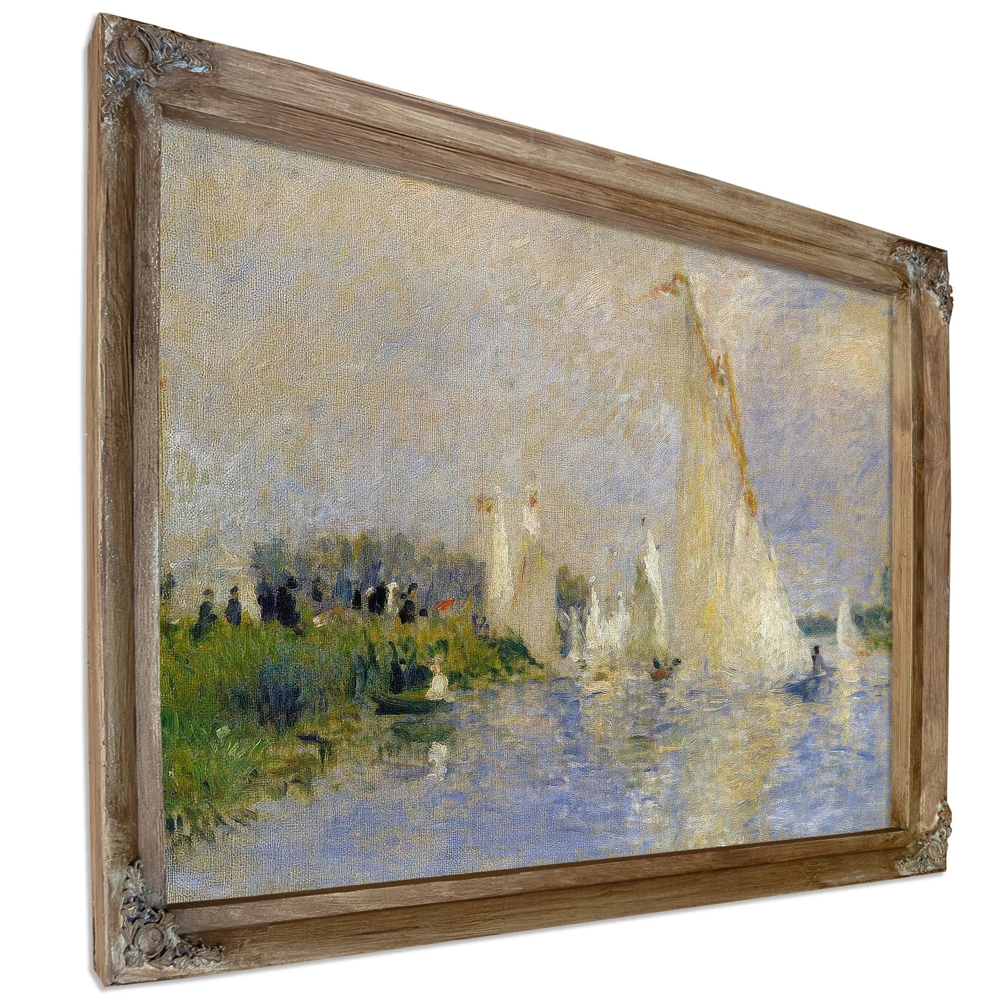 Regatta At Argenteuil By Pierre August Renoir Fine Art Print