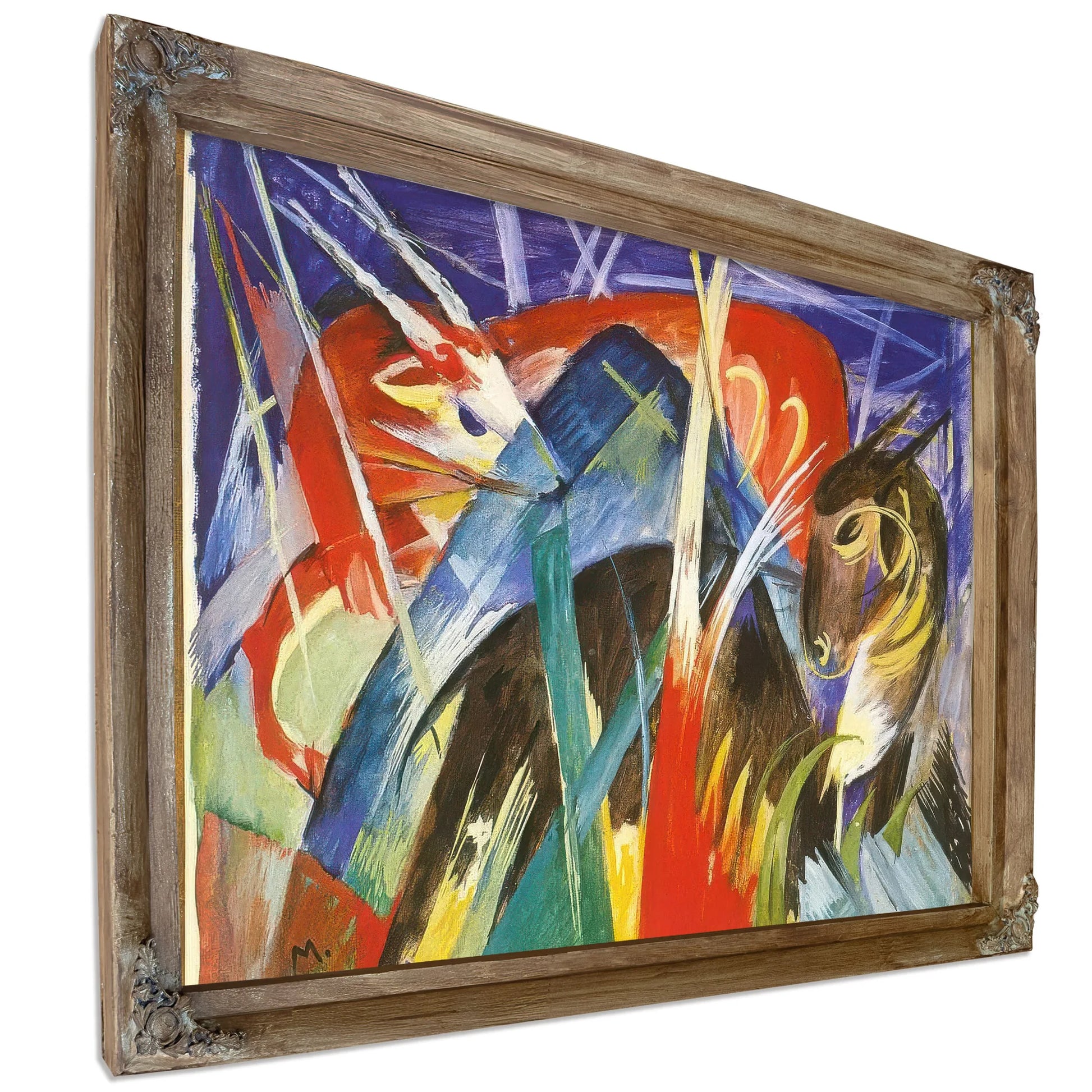 Fairy Animals I By Franz Marc Fine Art Print