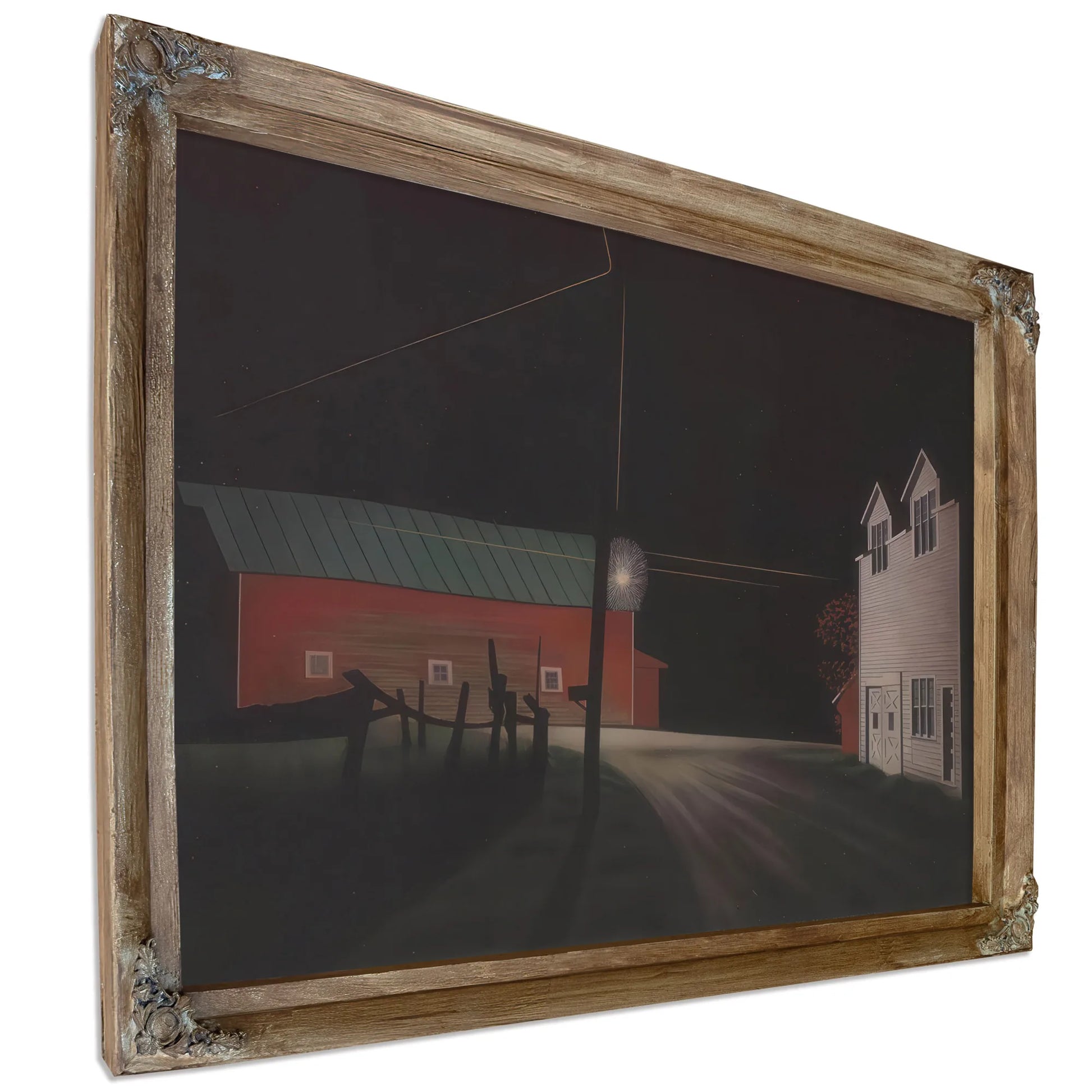 Bright Light At Russells Corners By George Ault Fine Art Print