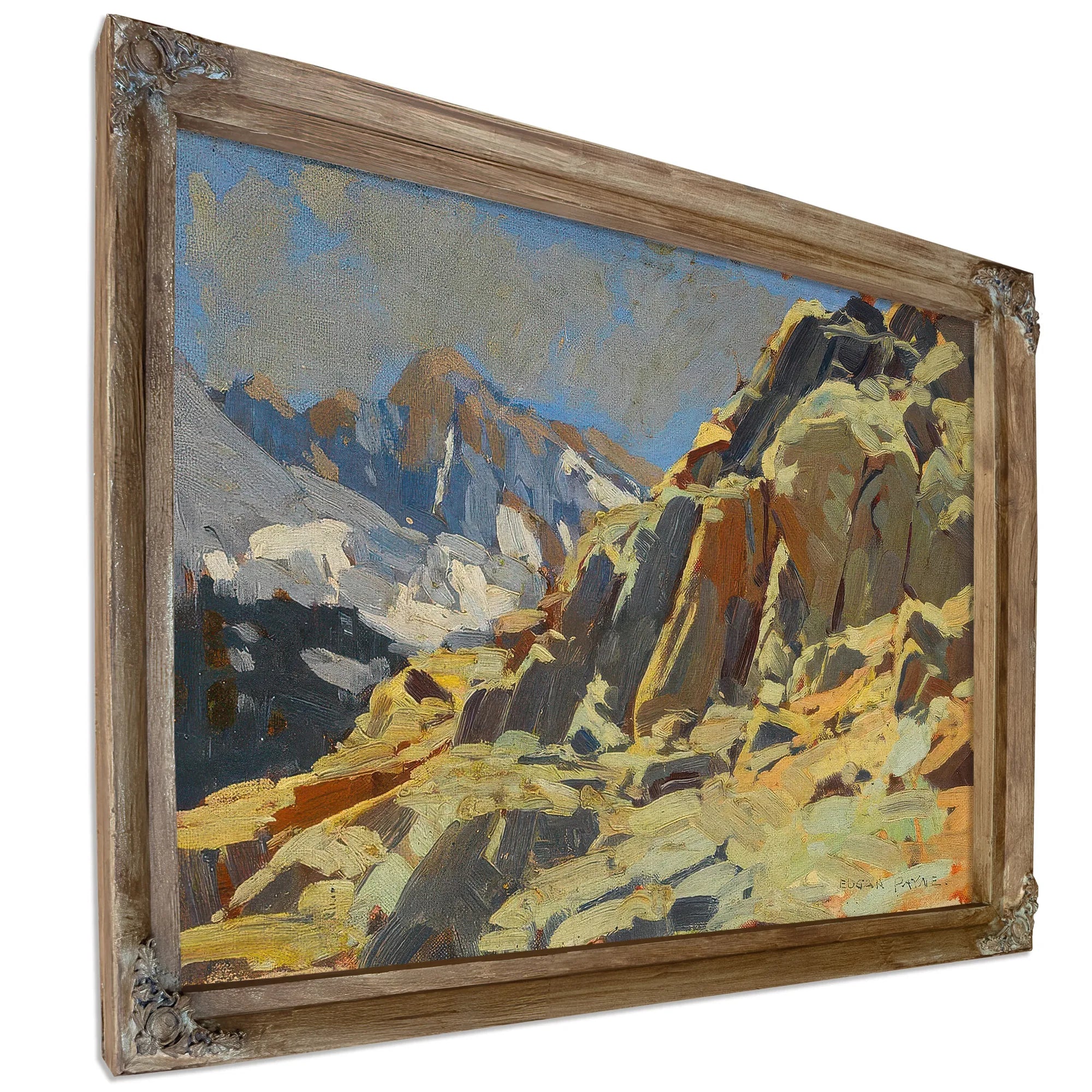 Rocky Crags By Edgar Payne Fine Art Print