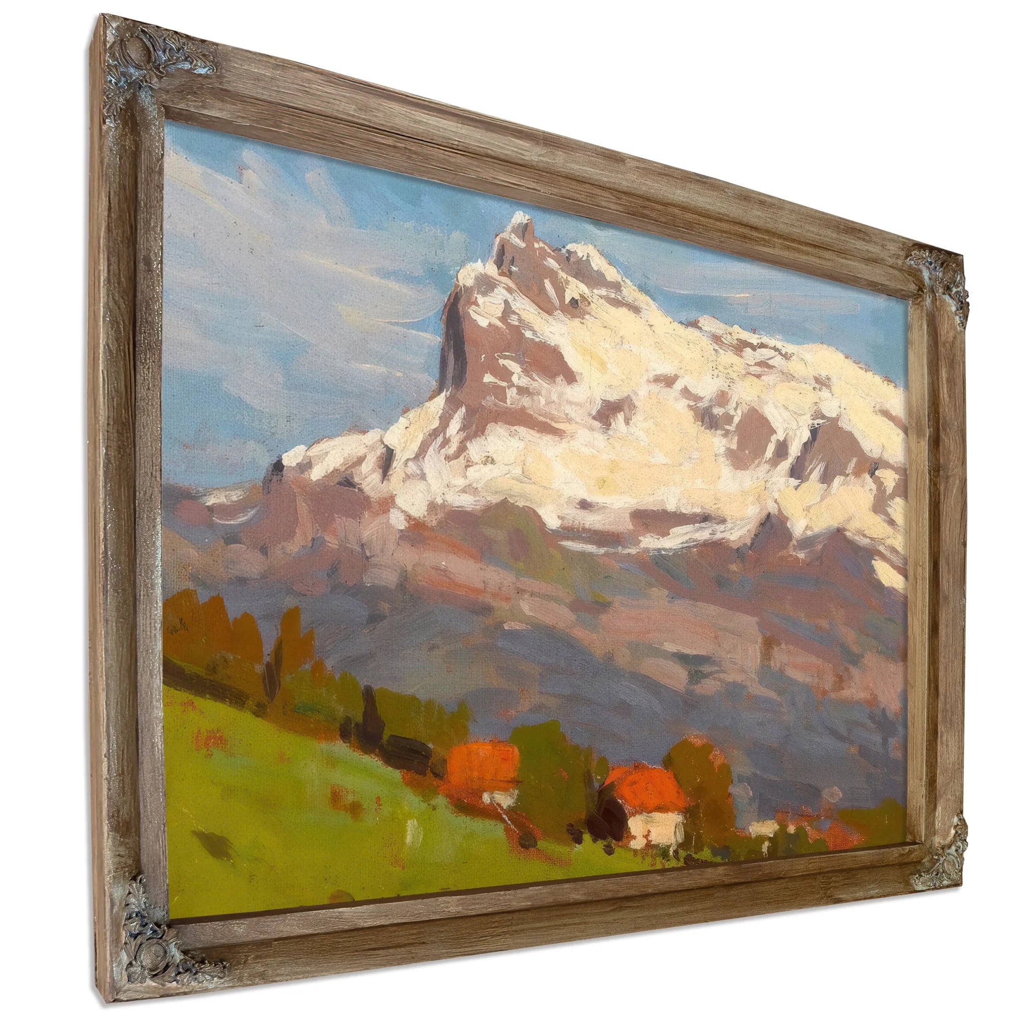 Saint Gervais, France By Edgar Payne Fine Art Print