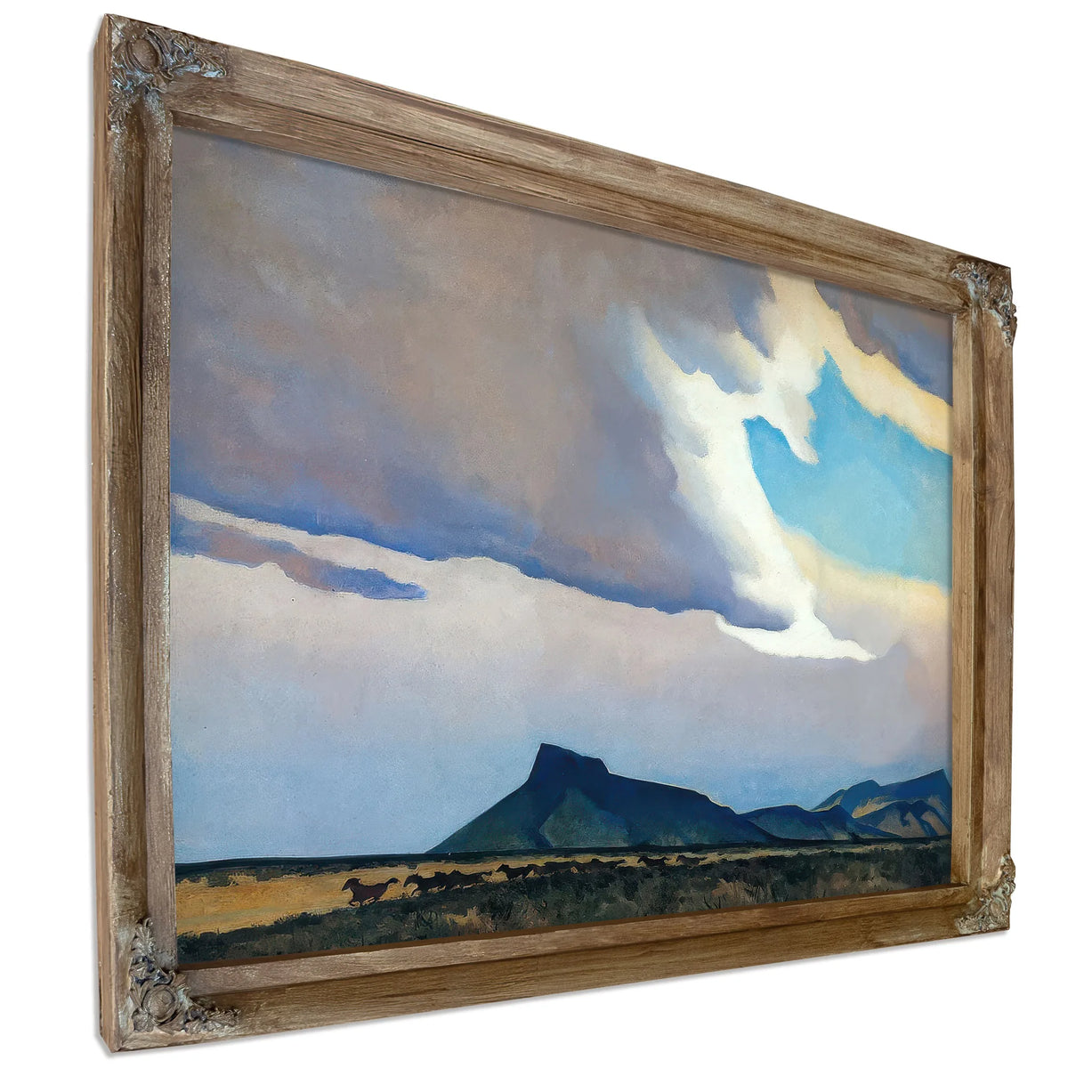 Wild Horses By Maynard Dixon Fine Art Print