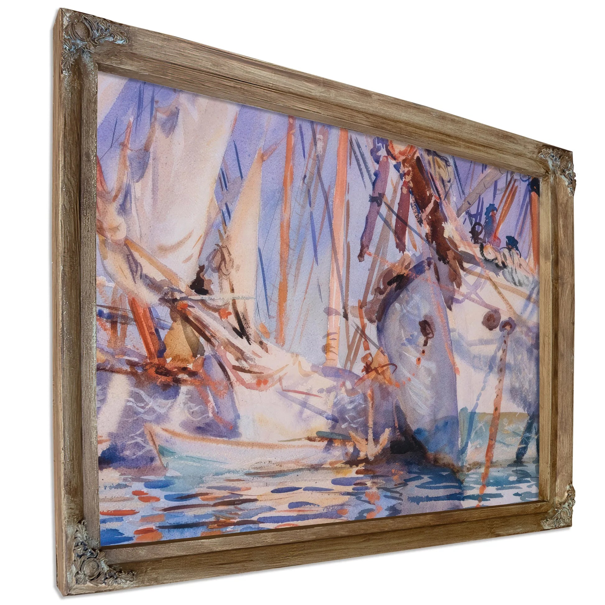 White Ships By John Singer Sargent Fine Art Print