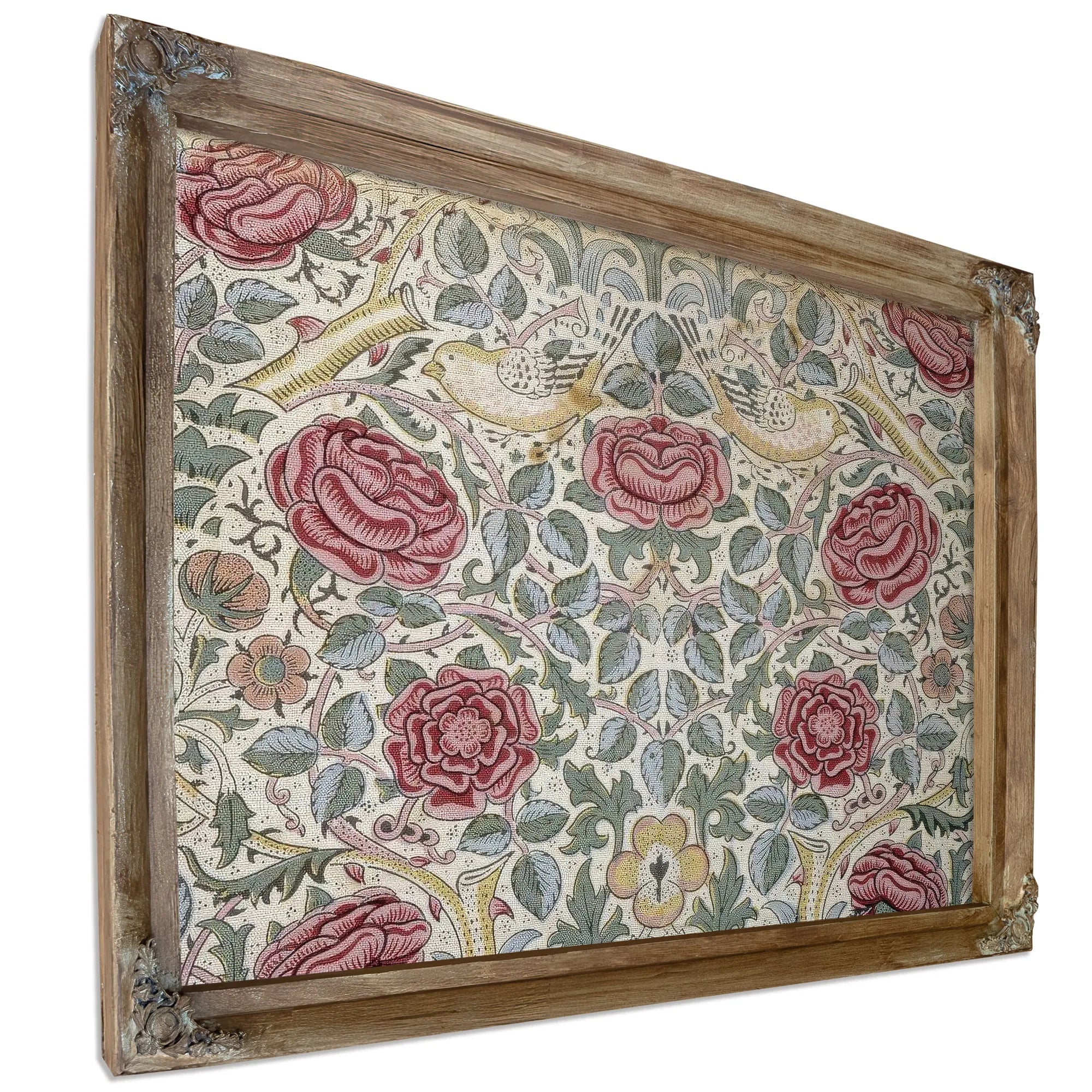 The Rose Pattern By William Morris Fine Art Print