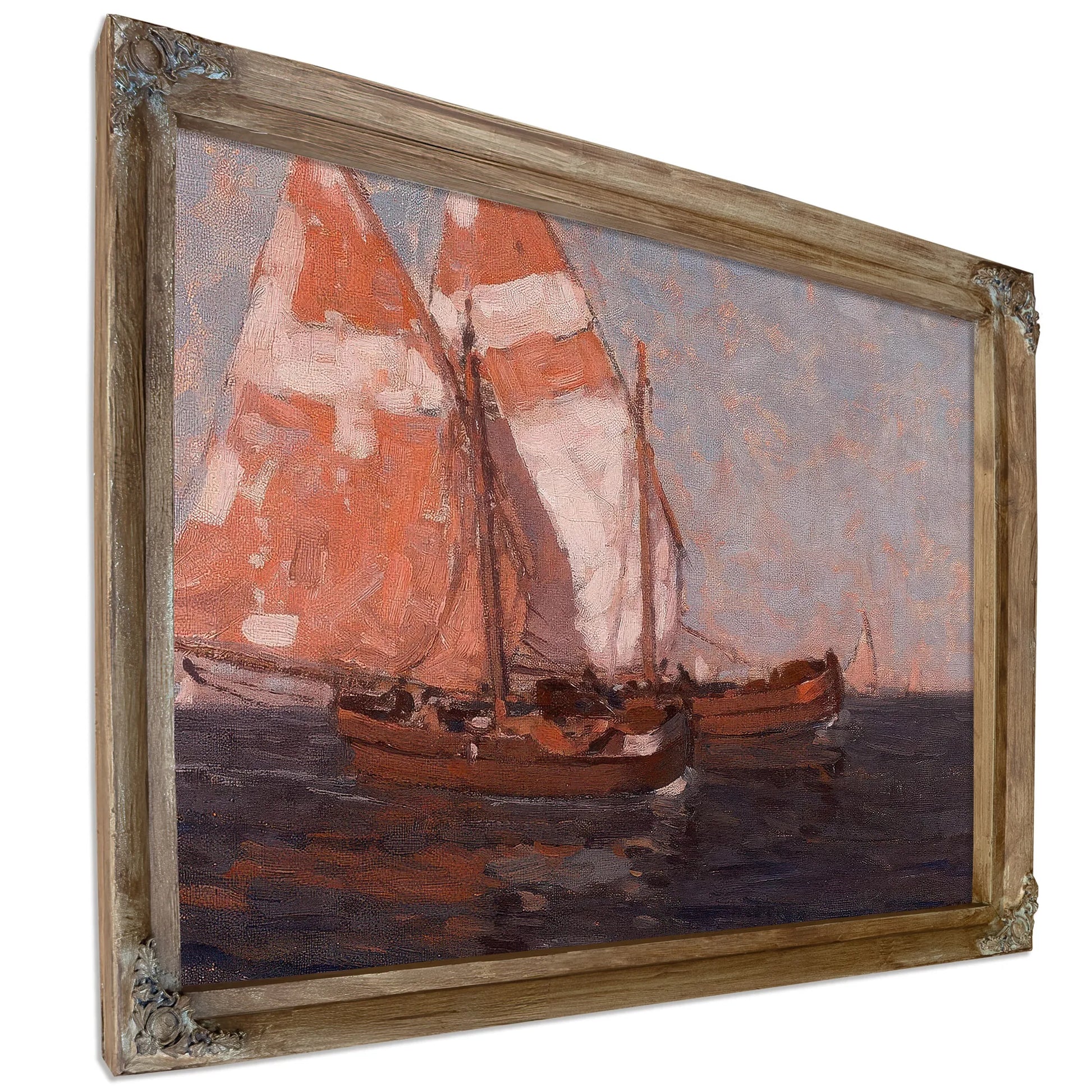 Sailboats On The Adriatic By Edgar Payne Fine Art Print