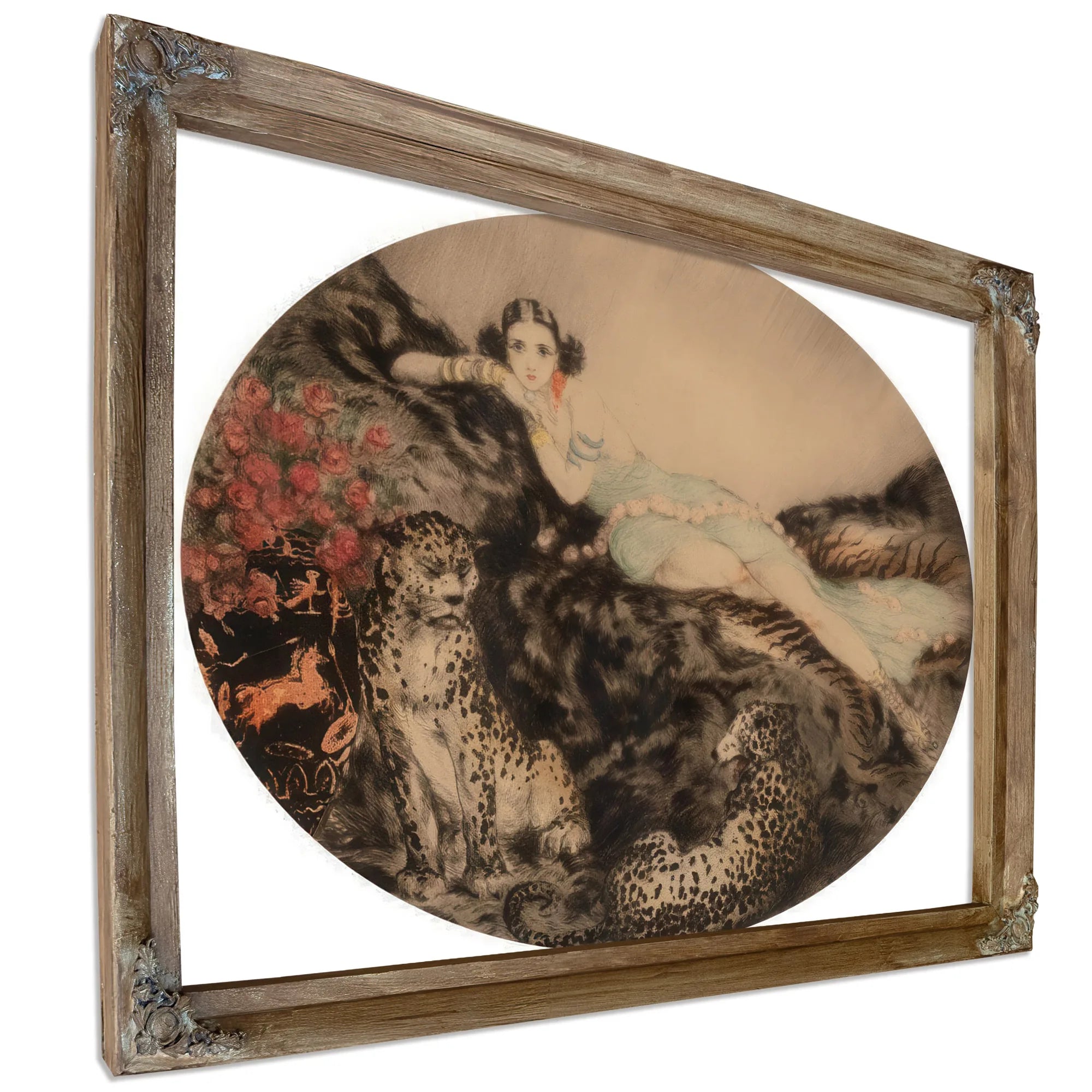 Thais 1927 By Louis Icart Fine Art Print