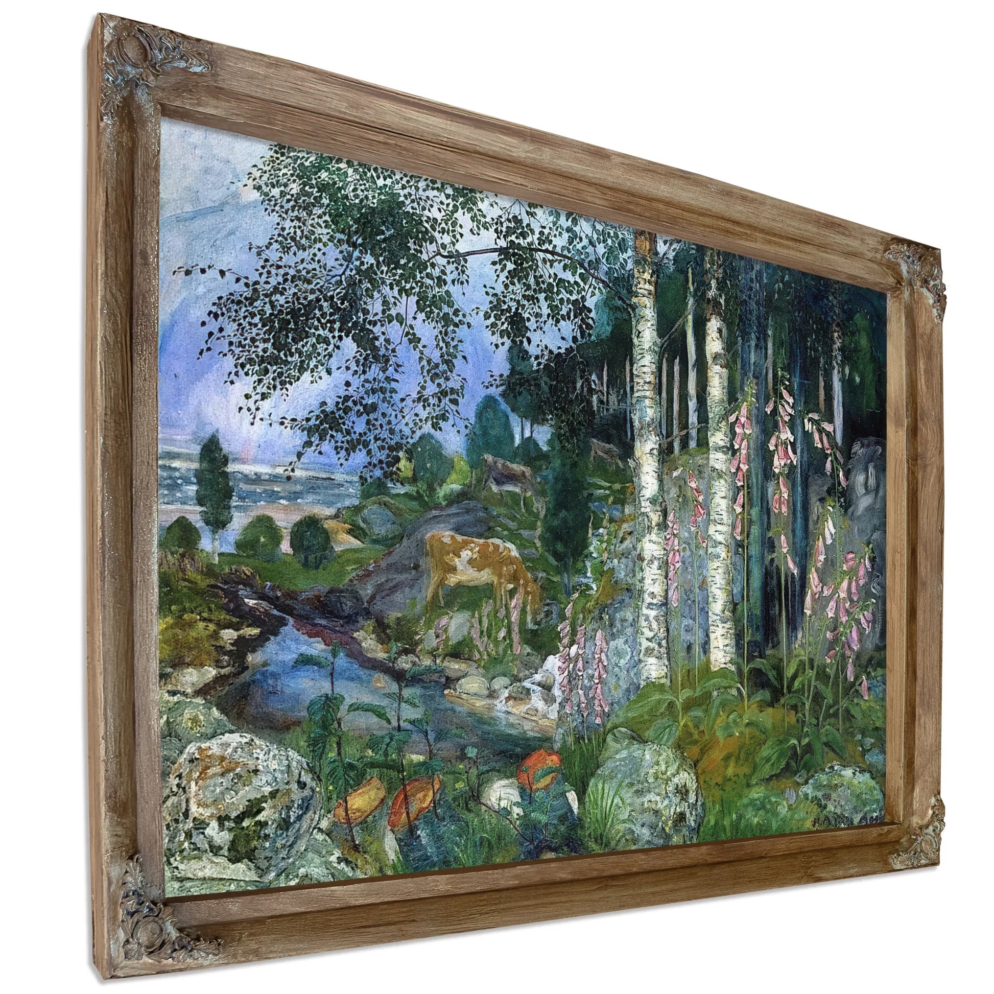 Foxgloves 5 By Nicolai Astrup Fine Art Print