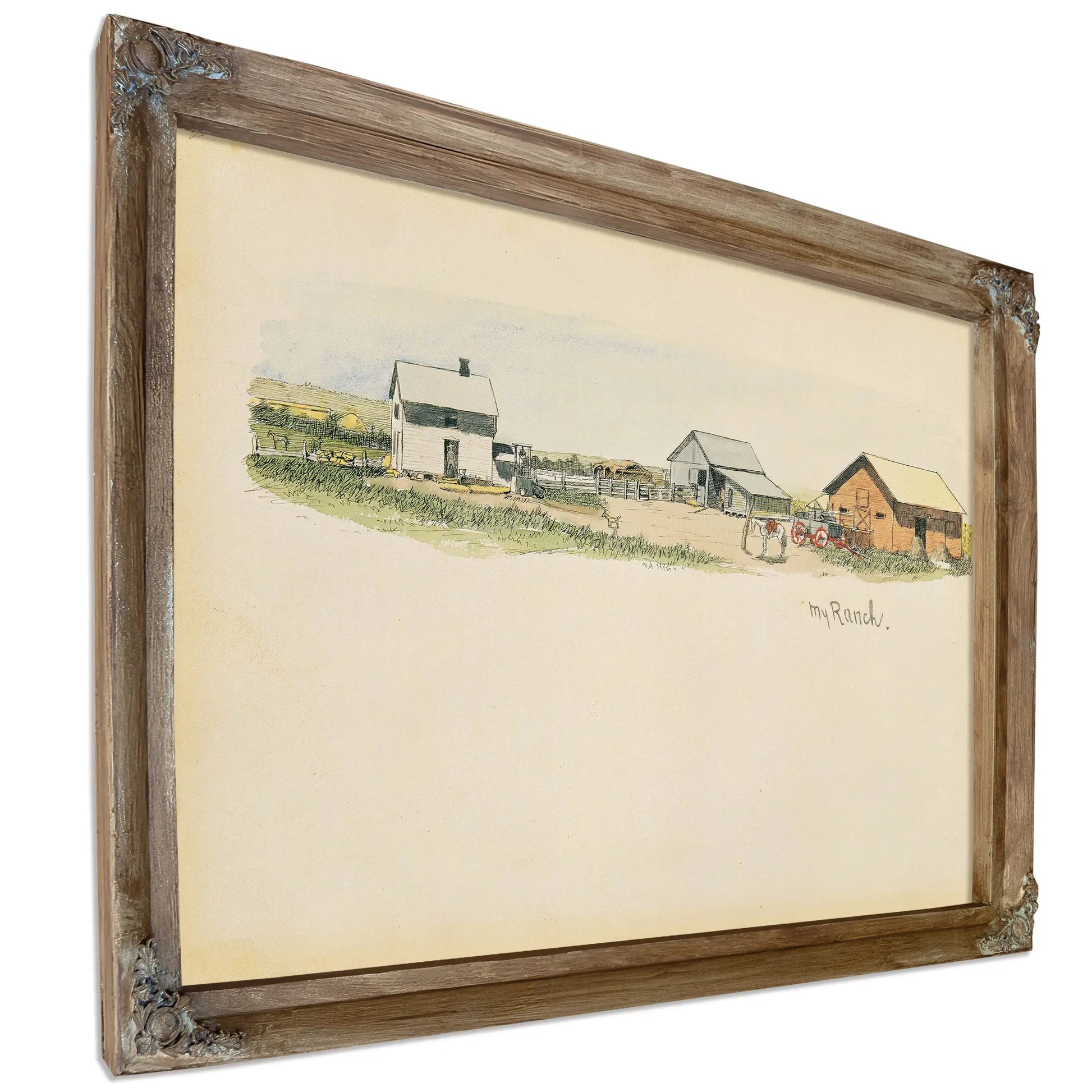 My Ranch by Frederic Remington
