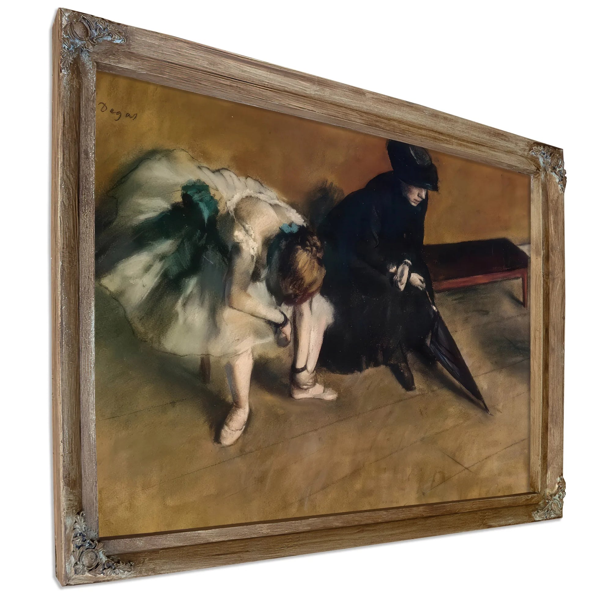 Woman By Edgar Degas Fine Art Print