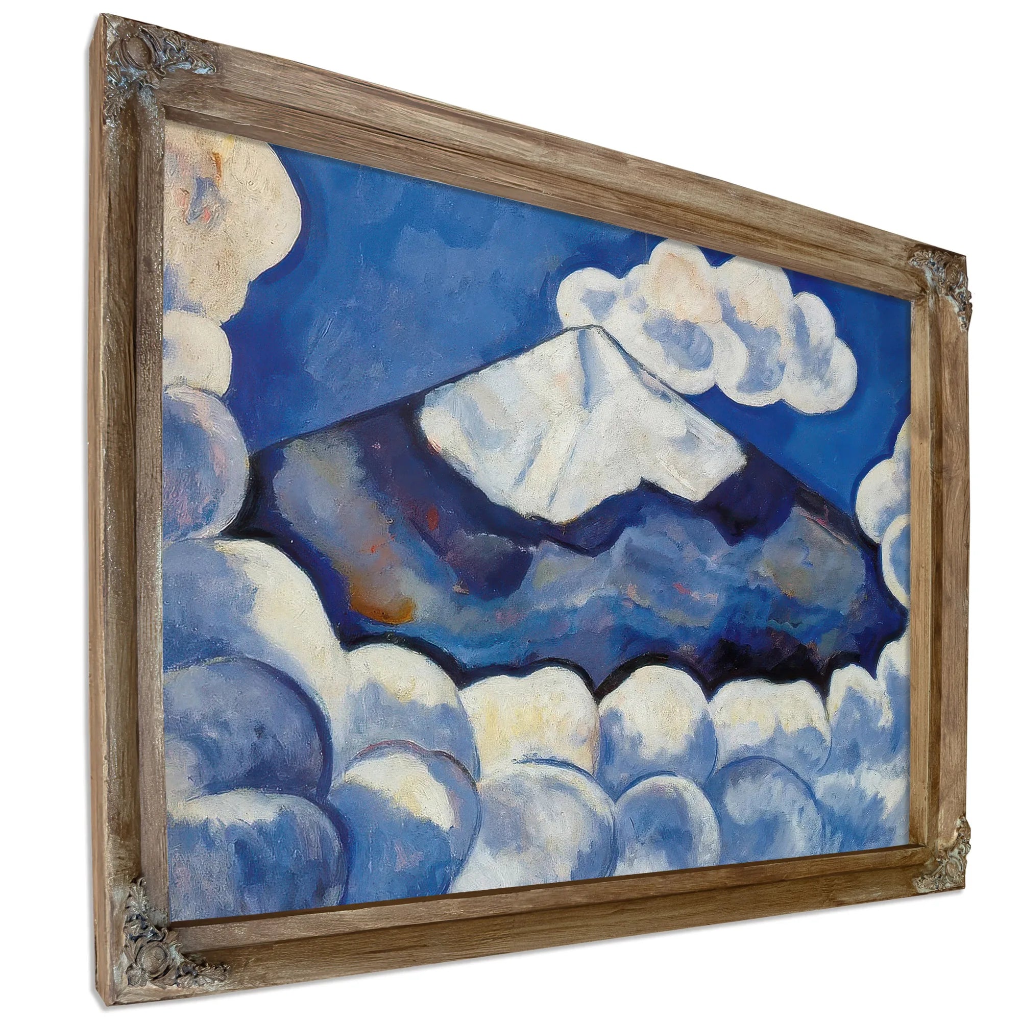 Popocatepetl Spirited Morning Mexico By Marsden Hartley Fine Art Print
