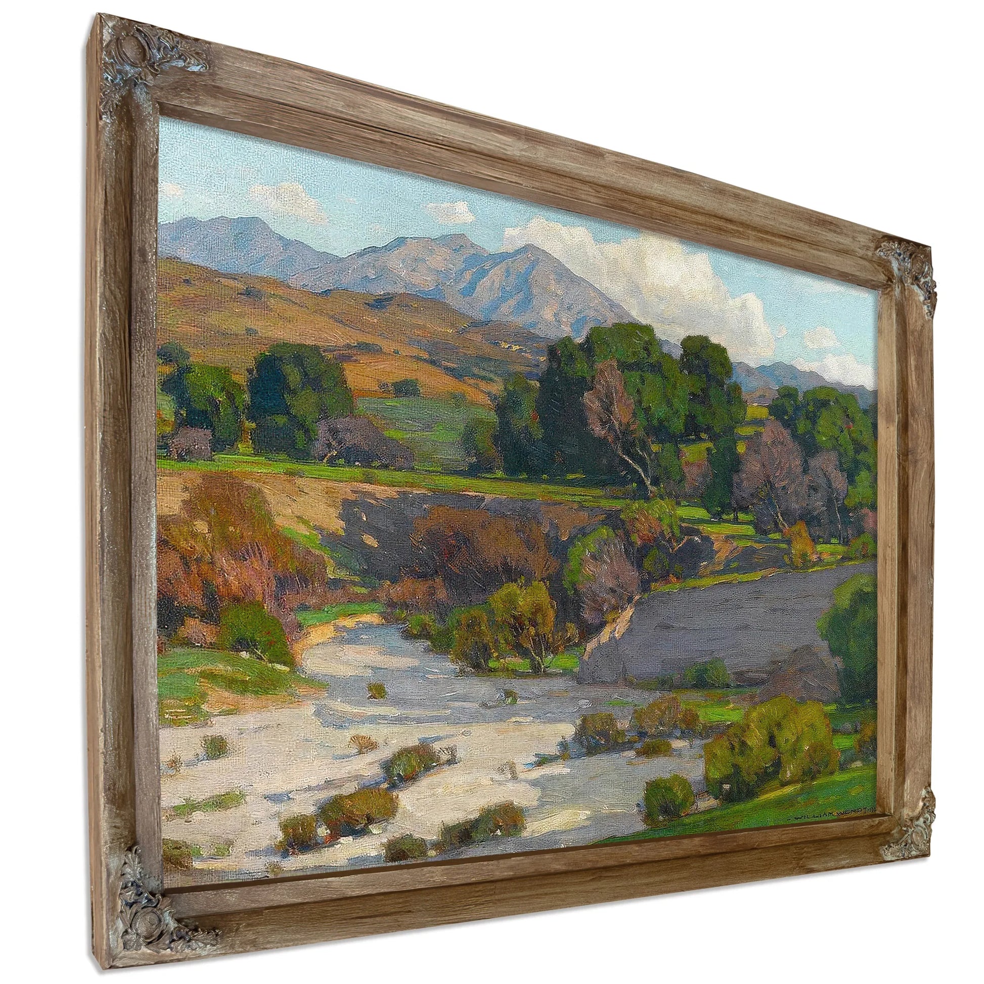 Saddleback Mountains Mission Viejo By William Wendt Fine Art Print