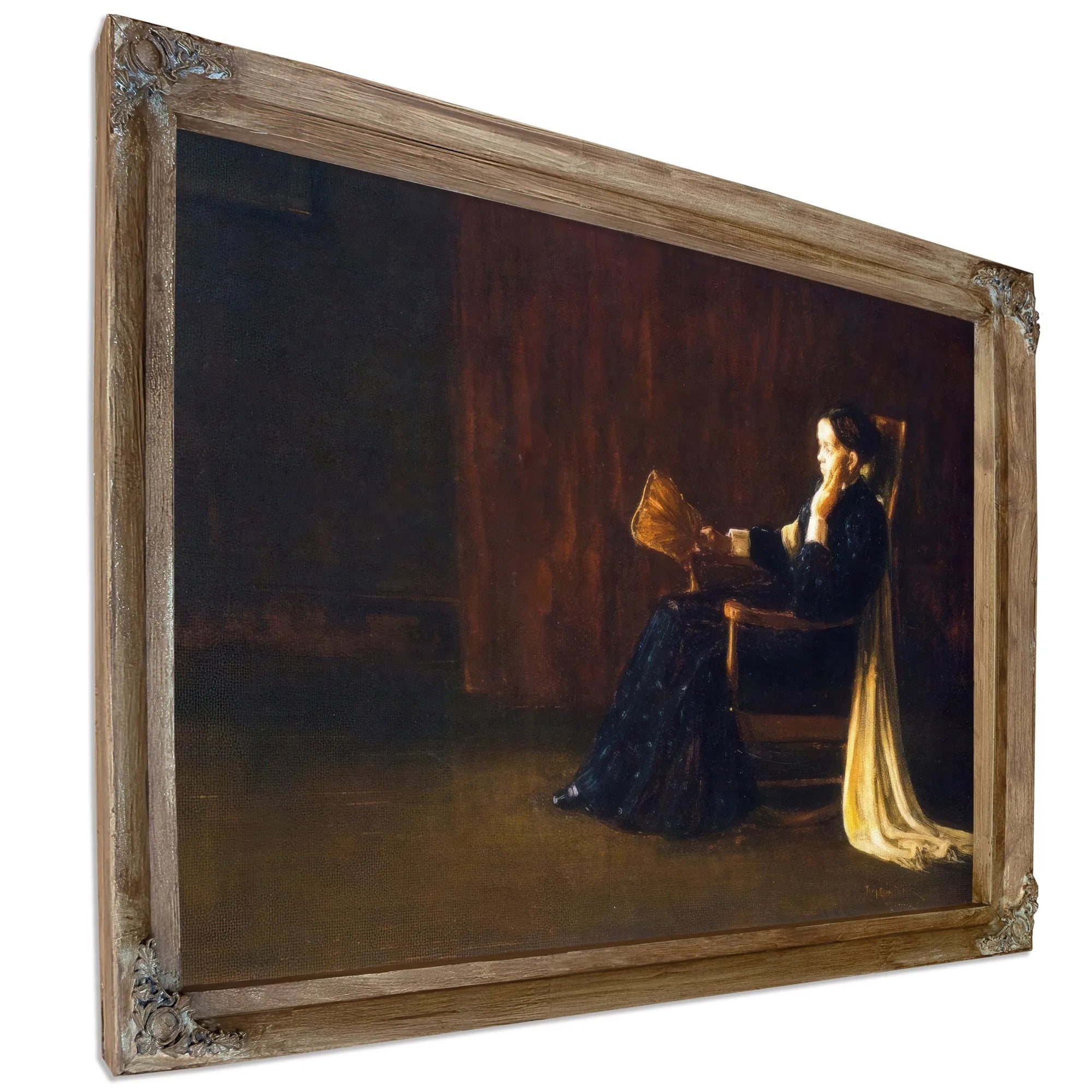 Portrait Of The Artist's Mother By Henry Ossawa Tanner Fine Art Print