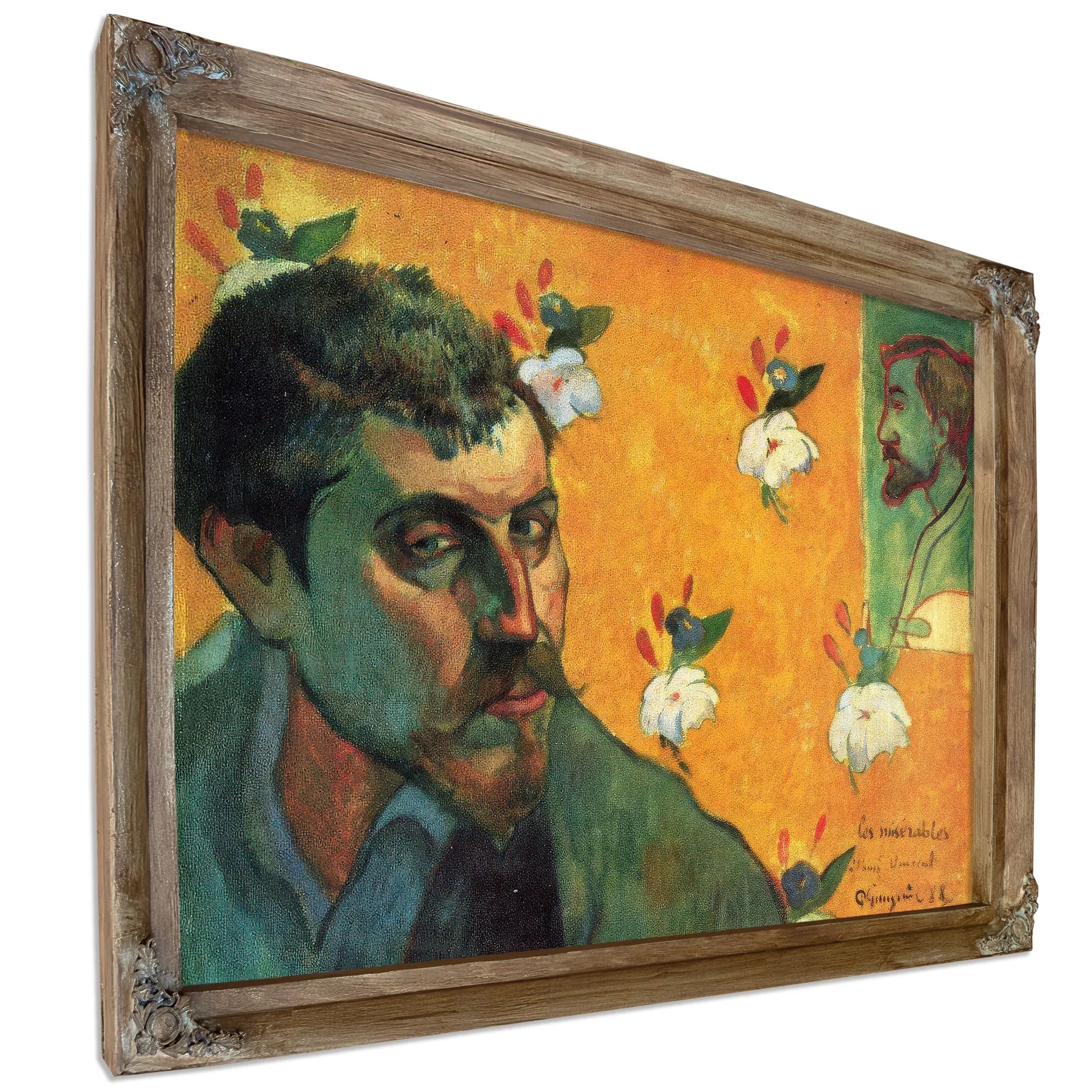 Self Portrait In The Role Of Jean Valjean 1888 45X55Cm Van Gogh Museum By Paul Gauguin Fine Art Print