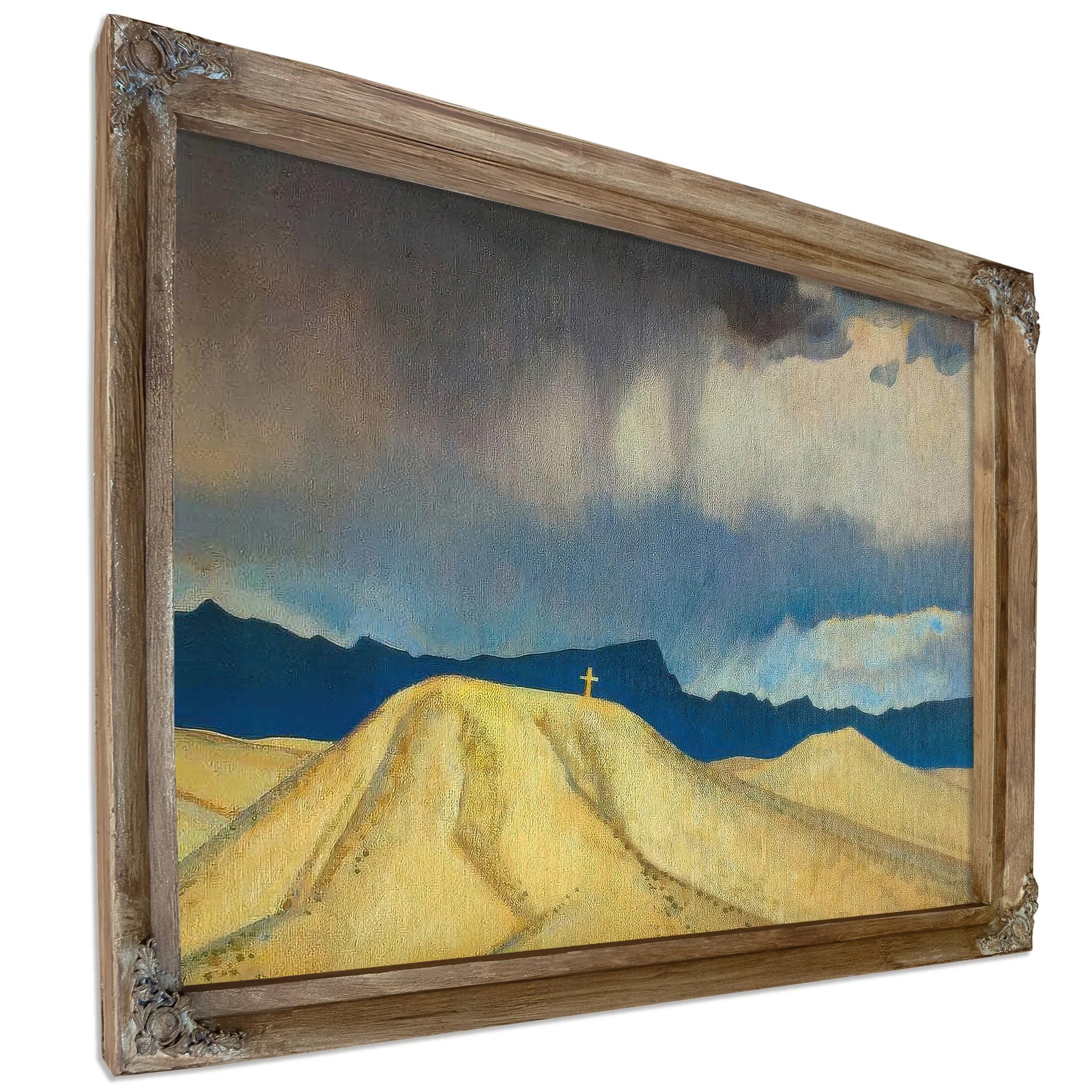 Cross On The Hill By Maynard Dixon Fine Art Print