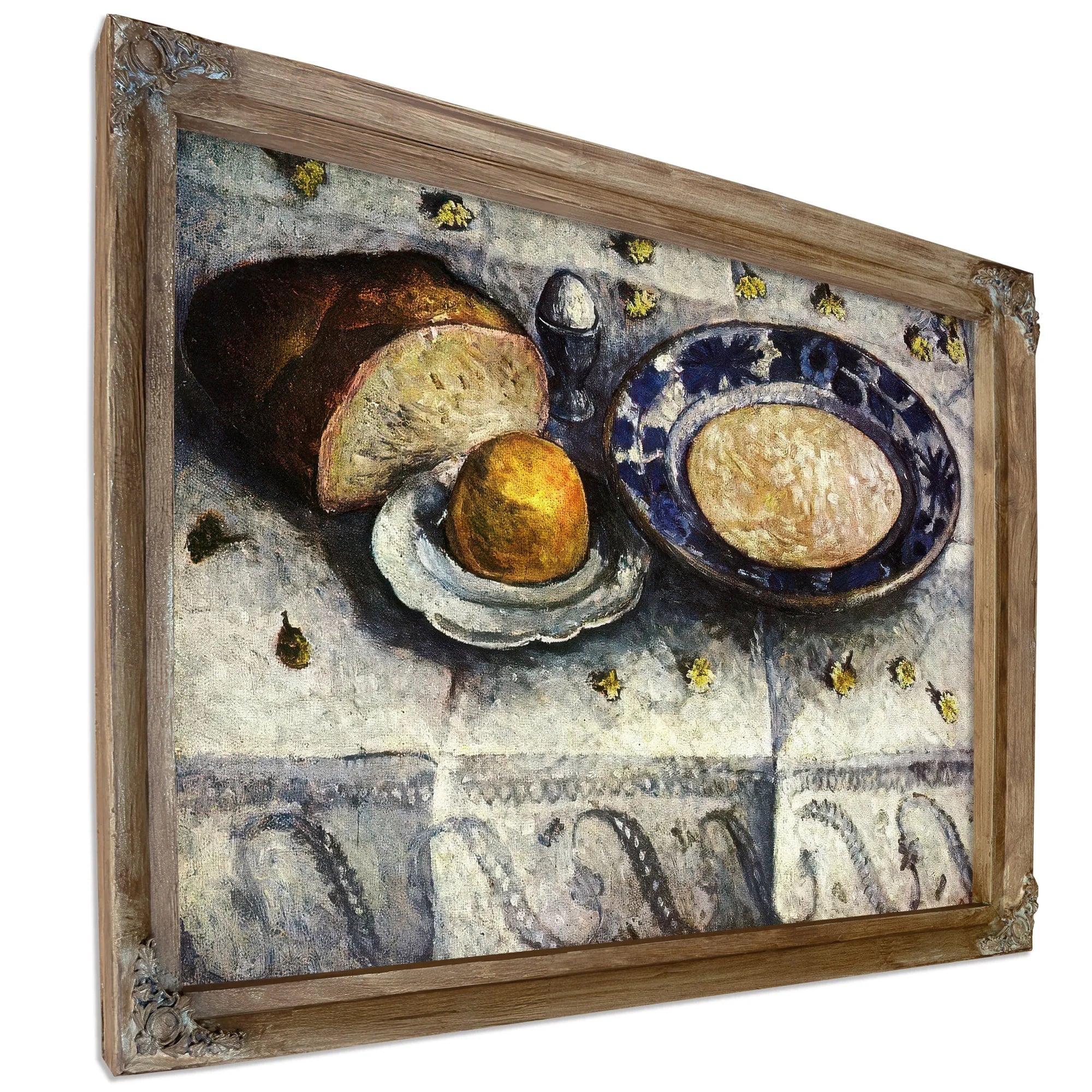 Still Life With A Plate Of Milk By Paula Modersohn Becker Fine Art Print